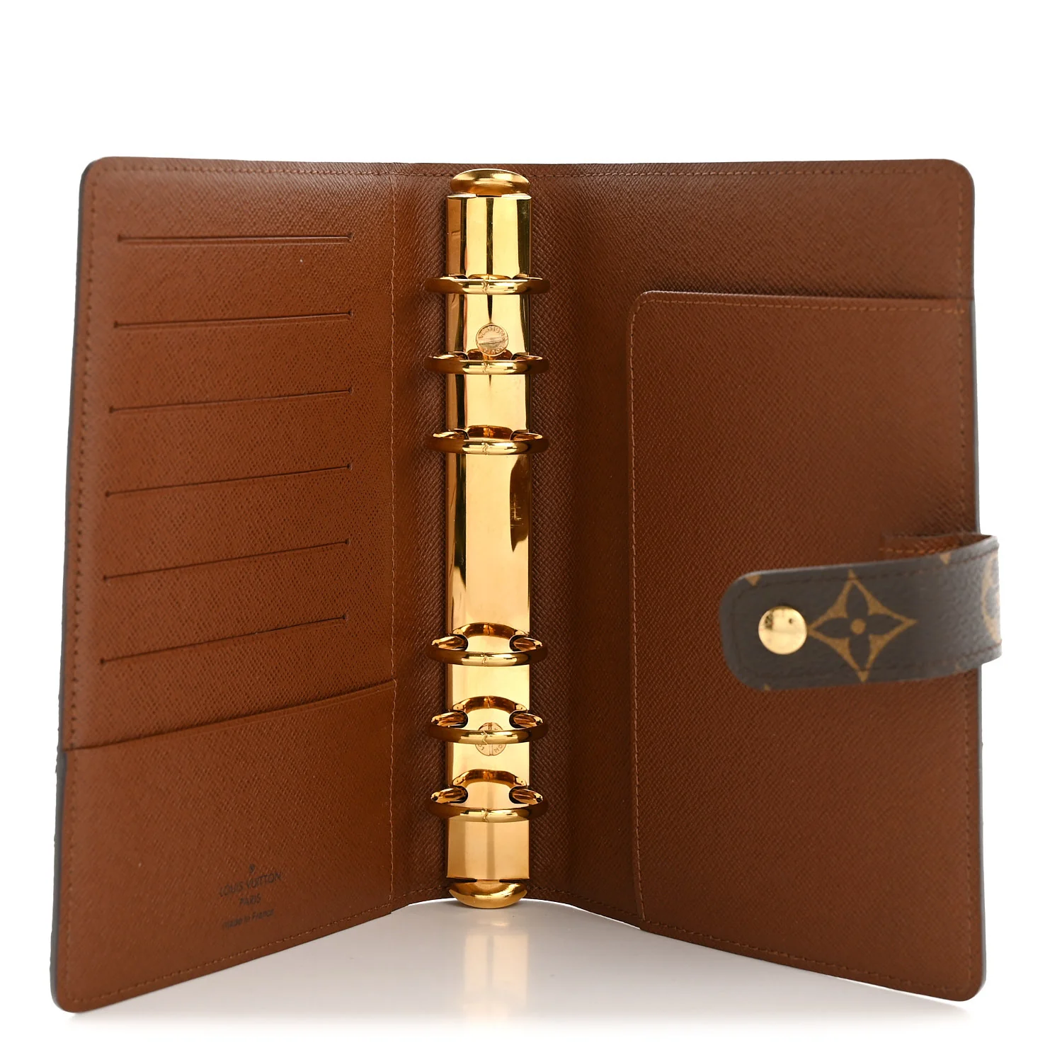 Monogram Medium Ring Agenda Cover - Image 5