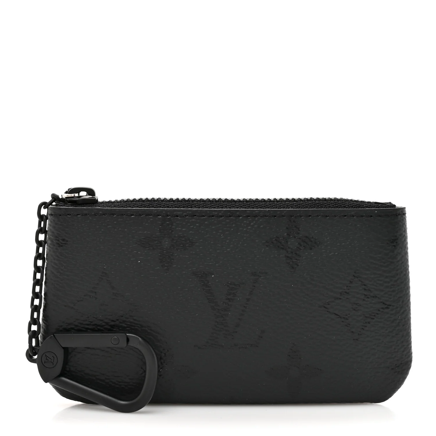 Monogram Midnight  Key Pouch Black