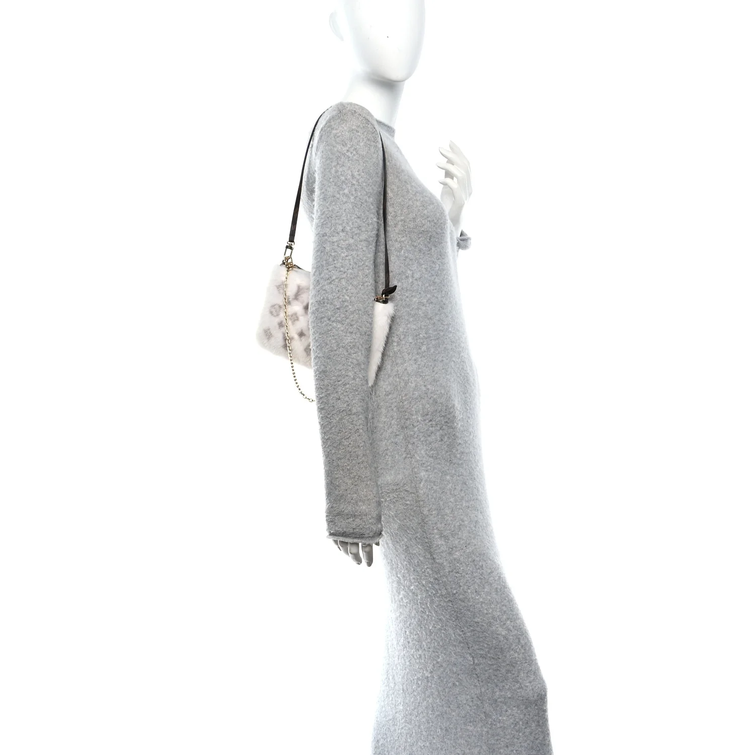 Monogram Mink Neo Pochette Milla Vision White - Image 2