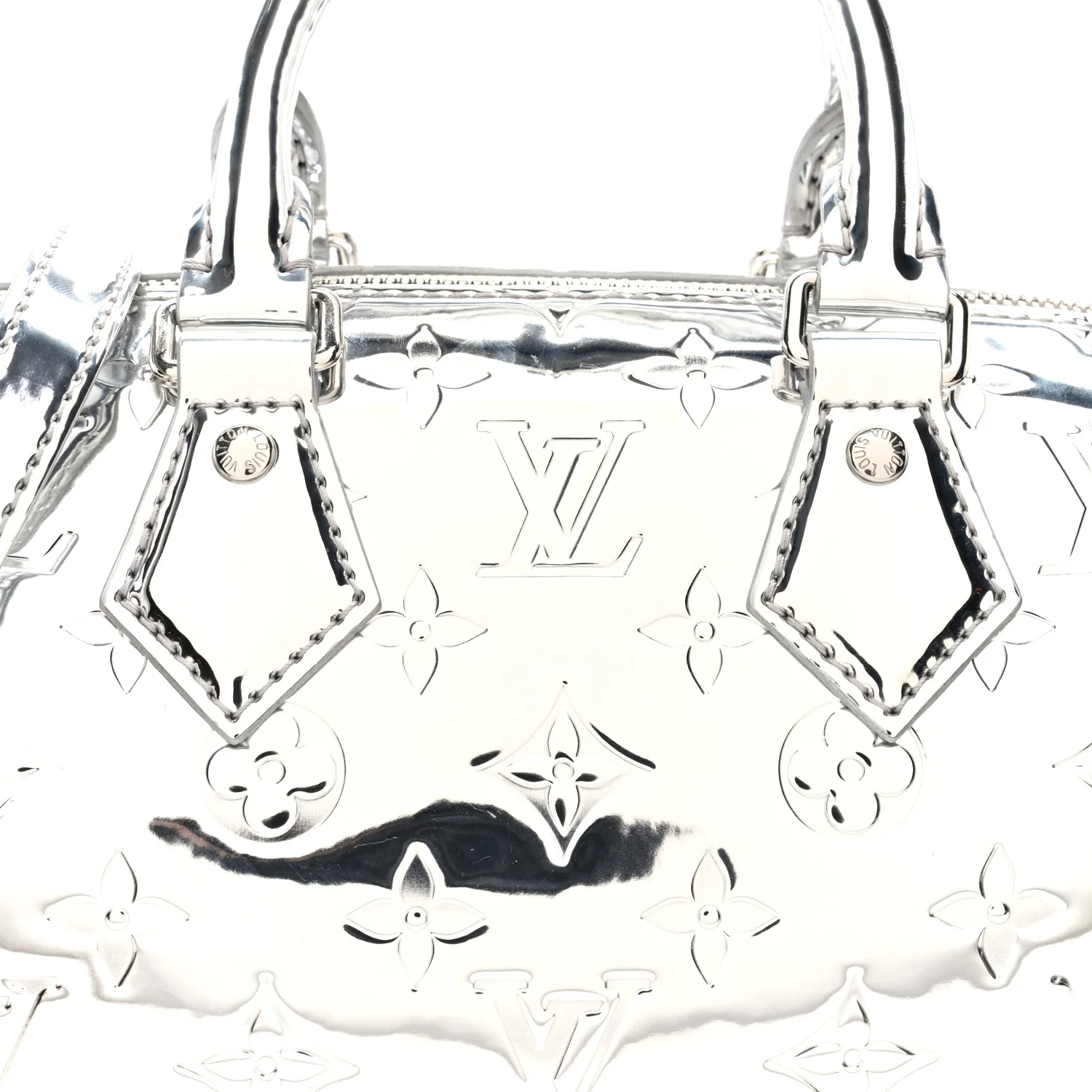 Monogram Miroir Speedy Bandouliere 20 Silver - Image 7