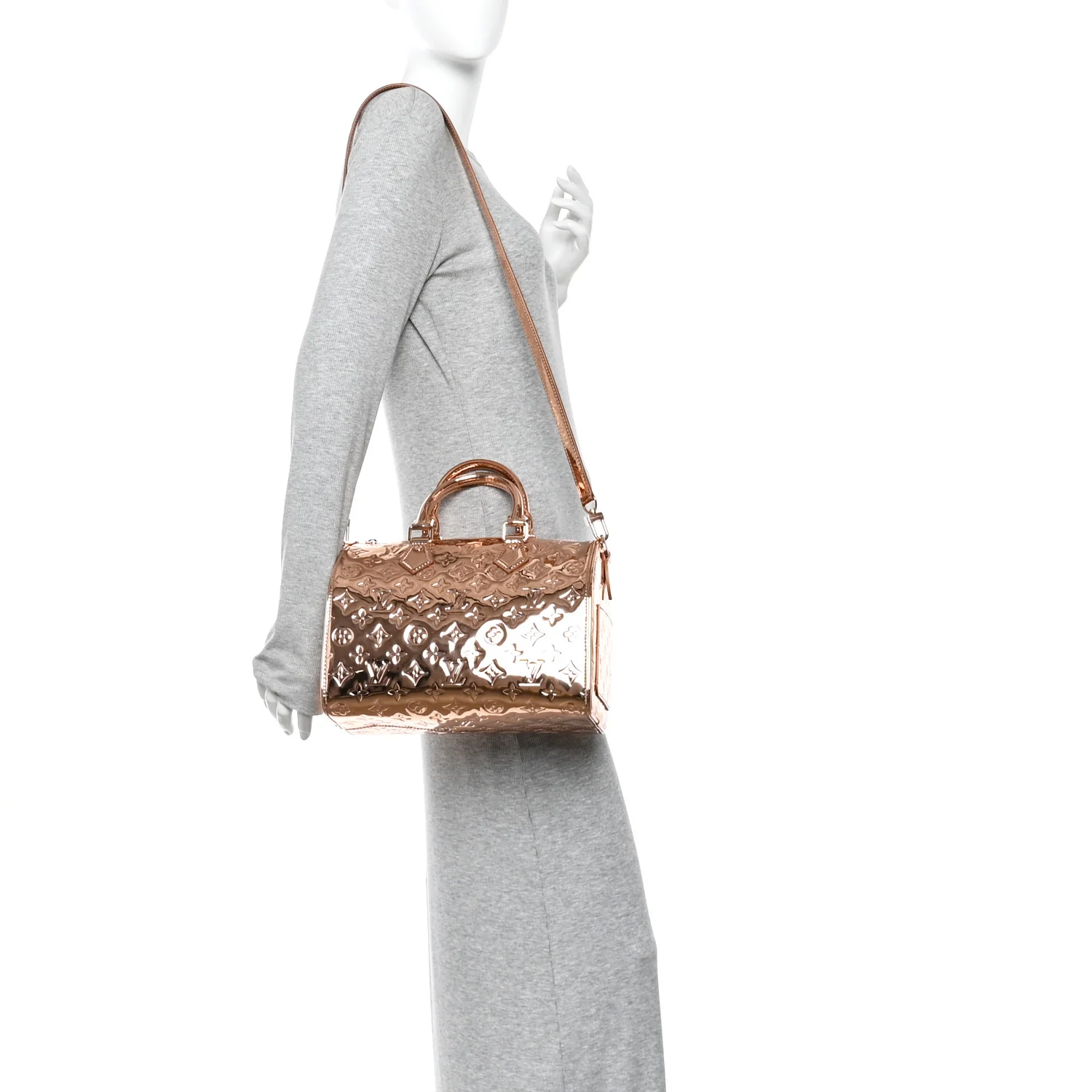 Monogram Miroir Speedy Bandouliere 25 Copper - Image 3