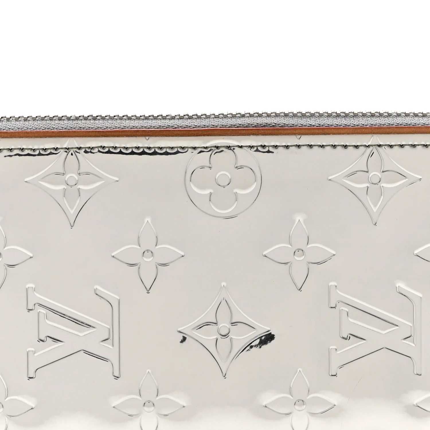 Monogram Mirror Zippy Wallet Silver - Image 7