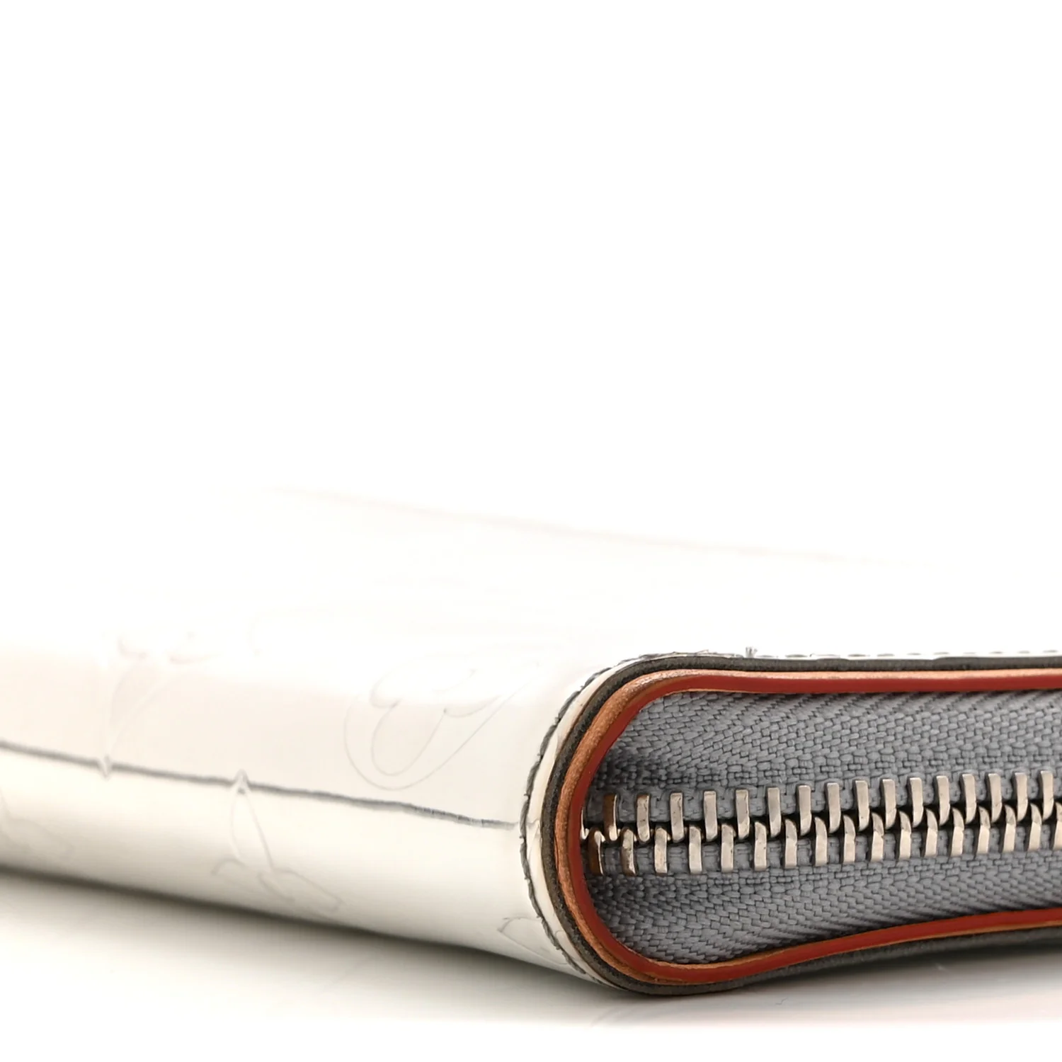 Monogram Mirror Zippy Wallet Silver - Image 9