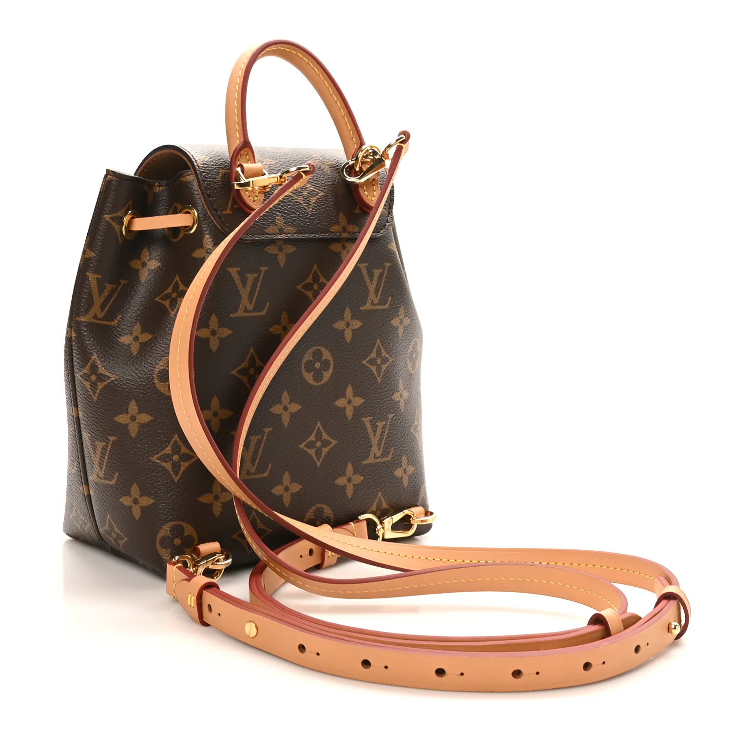 Monogram Montsouris BB Backpack Natural - Image 2