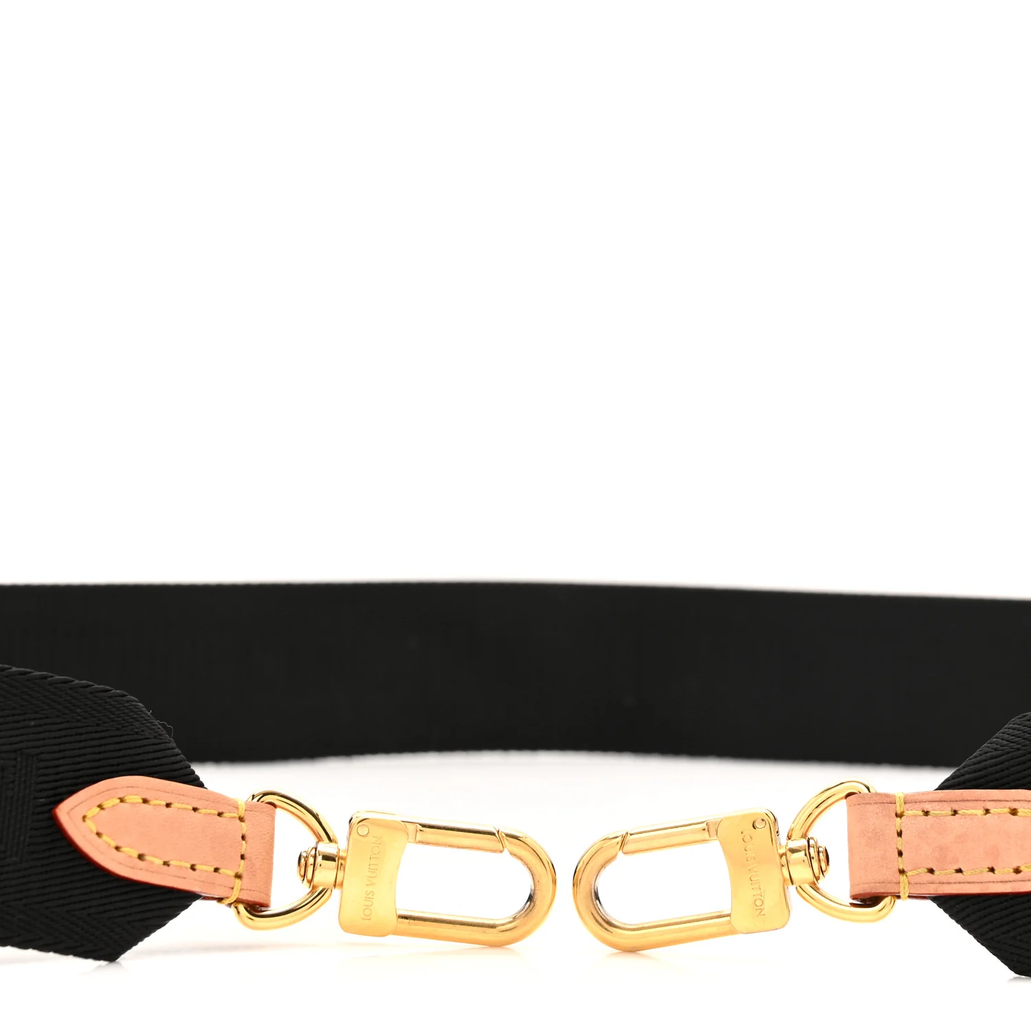 Monogram Multi Pochette Accessories Bandouliere Shoulder Strap Black - Image 4