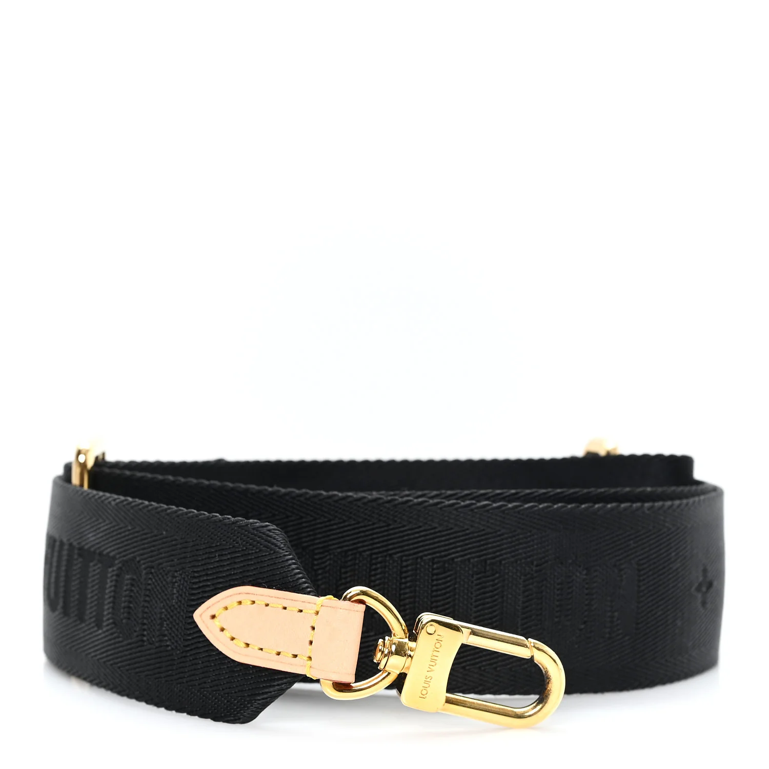Monogram Multi Pochette Accessories Bandouliere Shoulder Strap Black