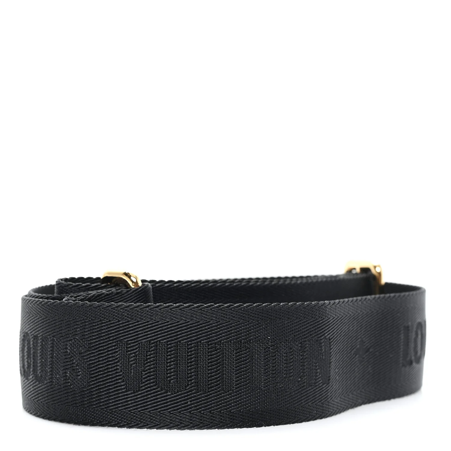 Monogram Multi Pochette Accessories Bandouliere Shoulder Strap Black - Image 3