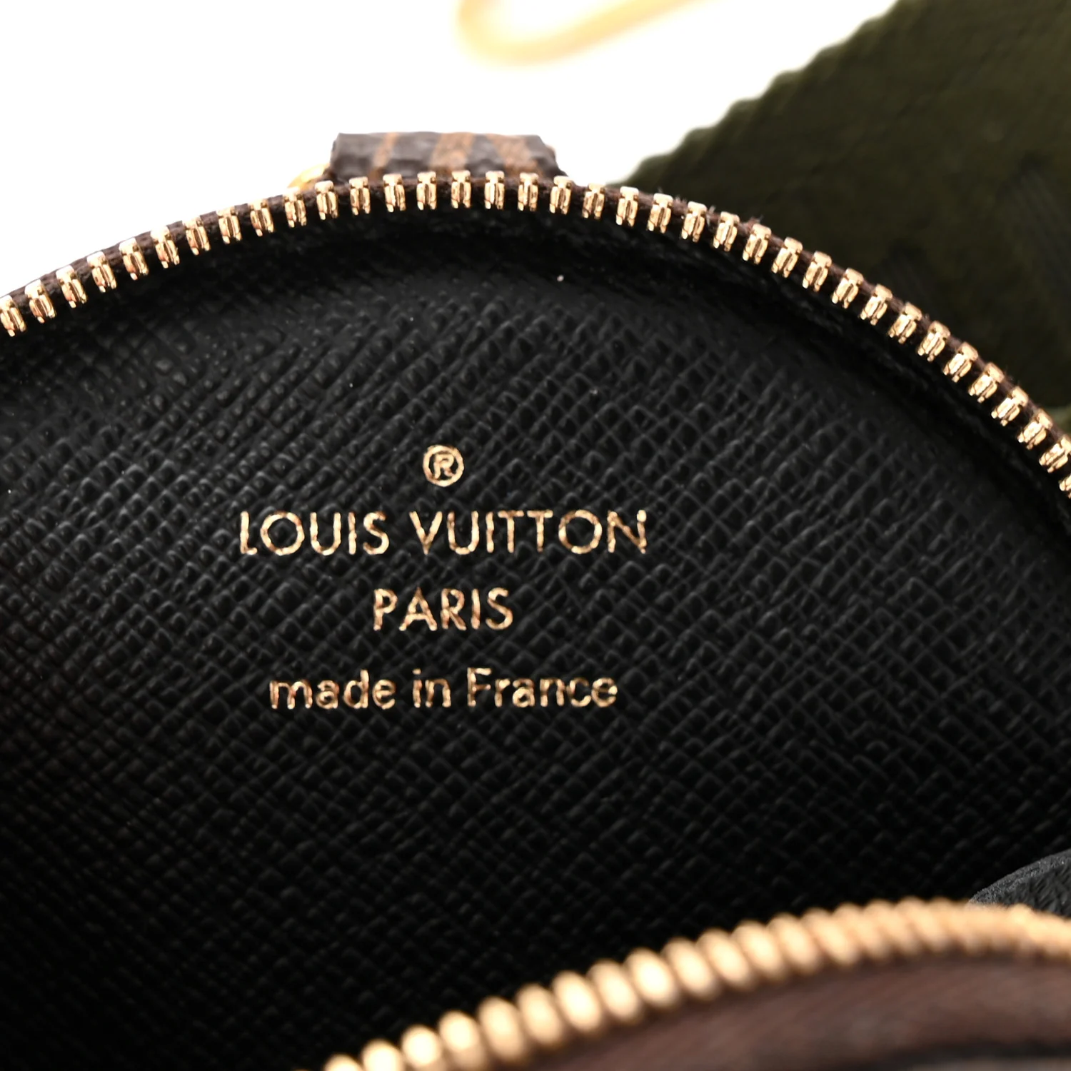 Monogram Multi Pochette Accessories Bandouliere Shoulder Strap Kaki - Image 4