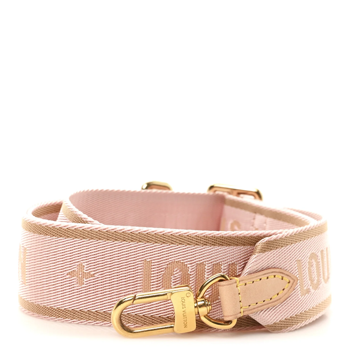 Monogram Multi Pochette Accessories Bandouliere Shoulder Strap Rose Clair - Image 2