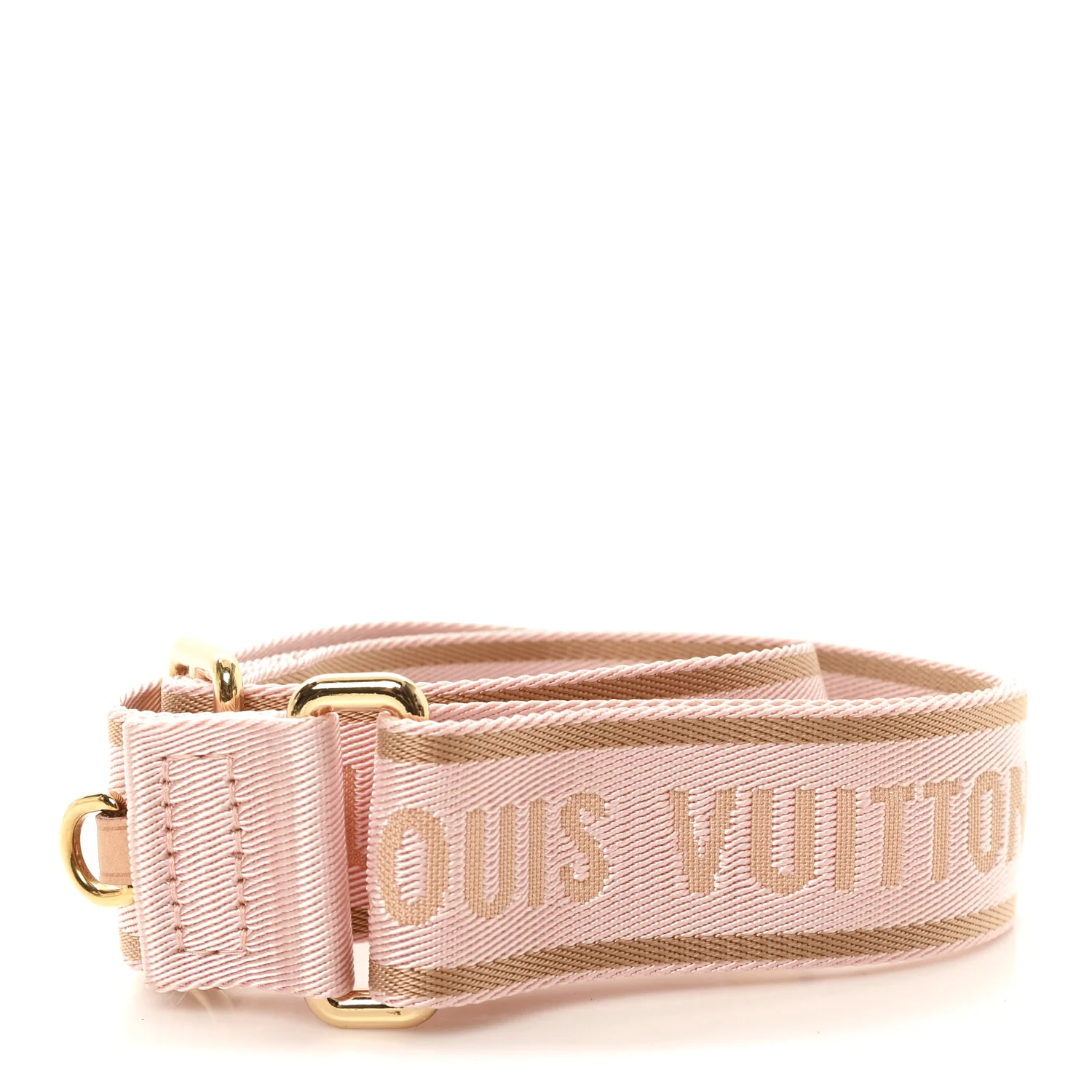 Monogram Multi Pochette Accessories Bandouliere Shoulder Strap Rose Clair - Image 3