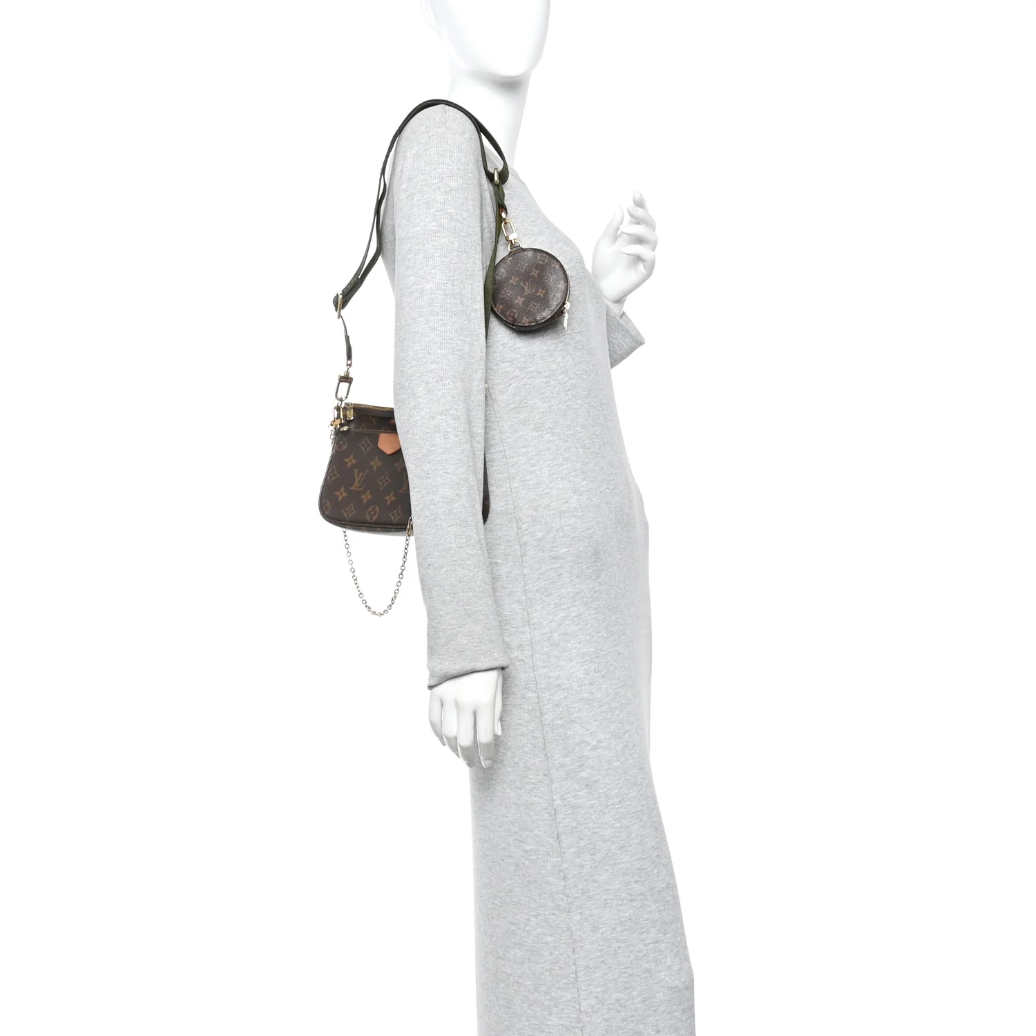 Monogram Multi Pochette Accessories Kaki - Image 2