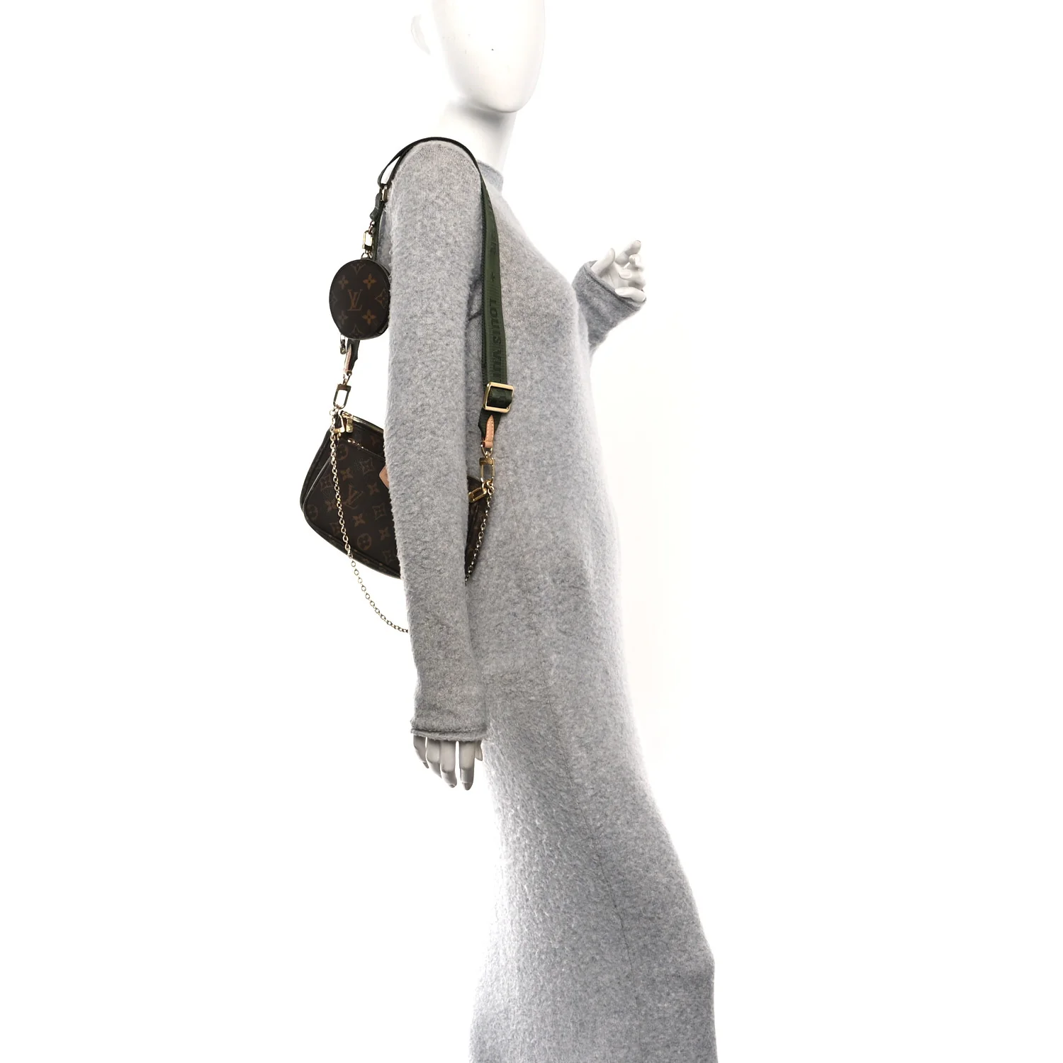 Monogram Multi Pochette Accessories Kaki - Image 2
