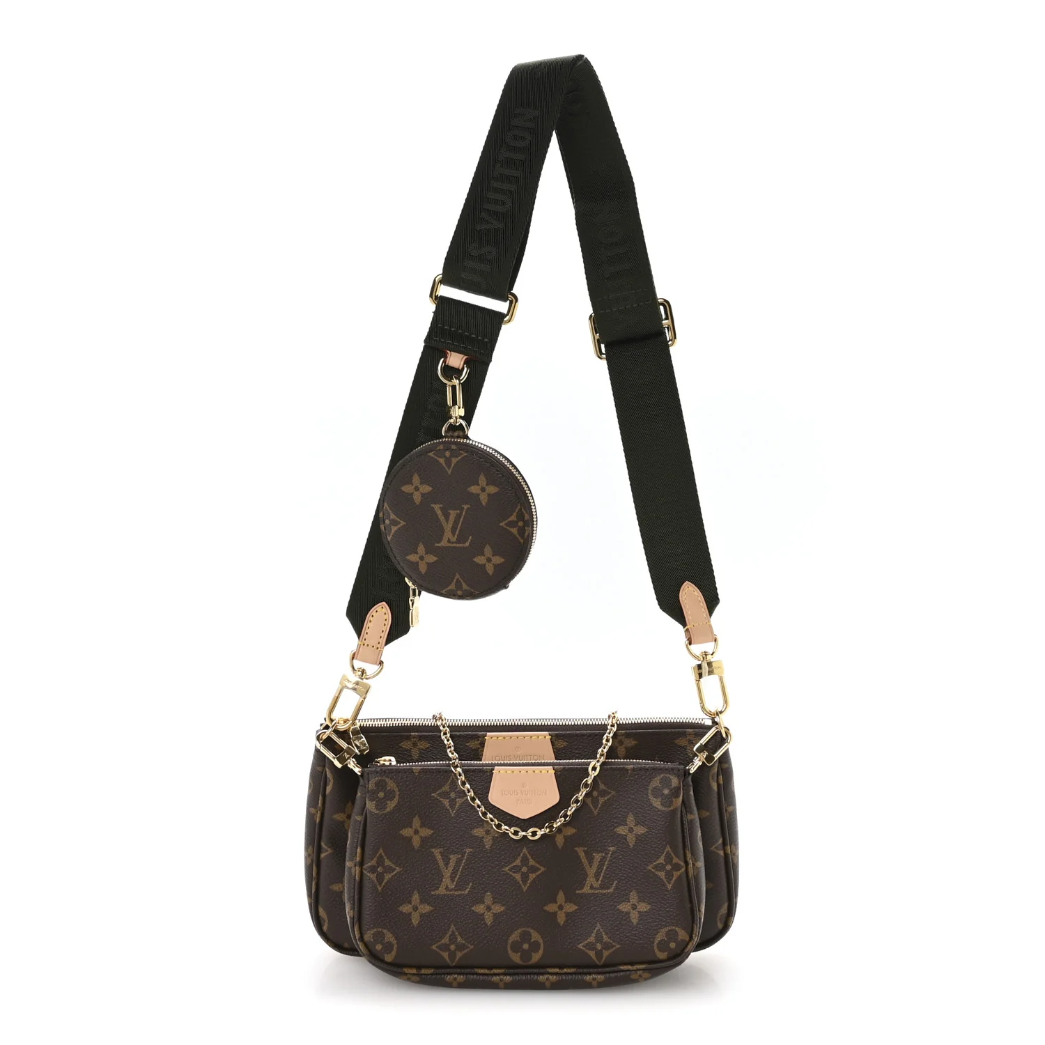 Monogram Multi Pochette Accessories Kaki