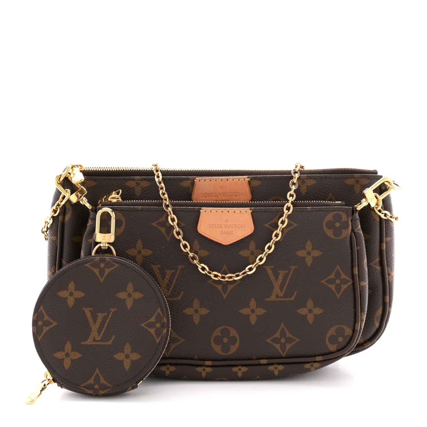 Monogram Multi Pochette Accessories Kaki - Image 3