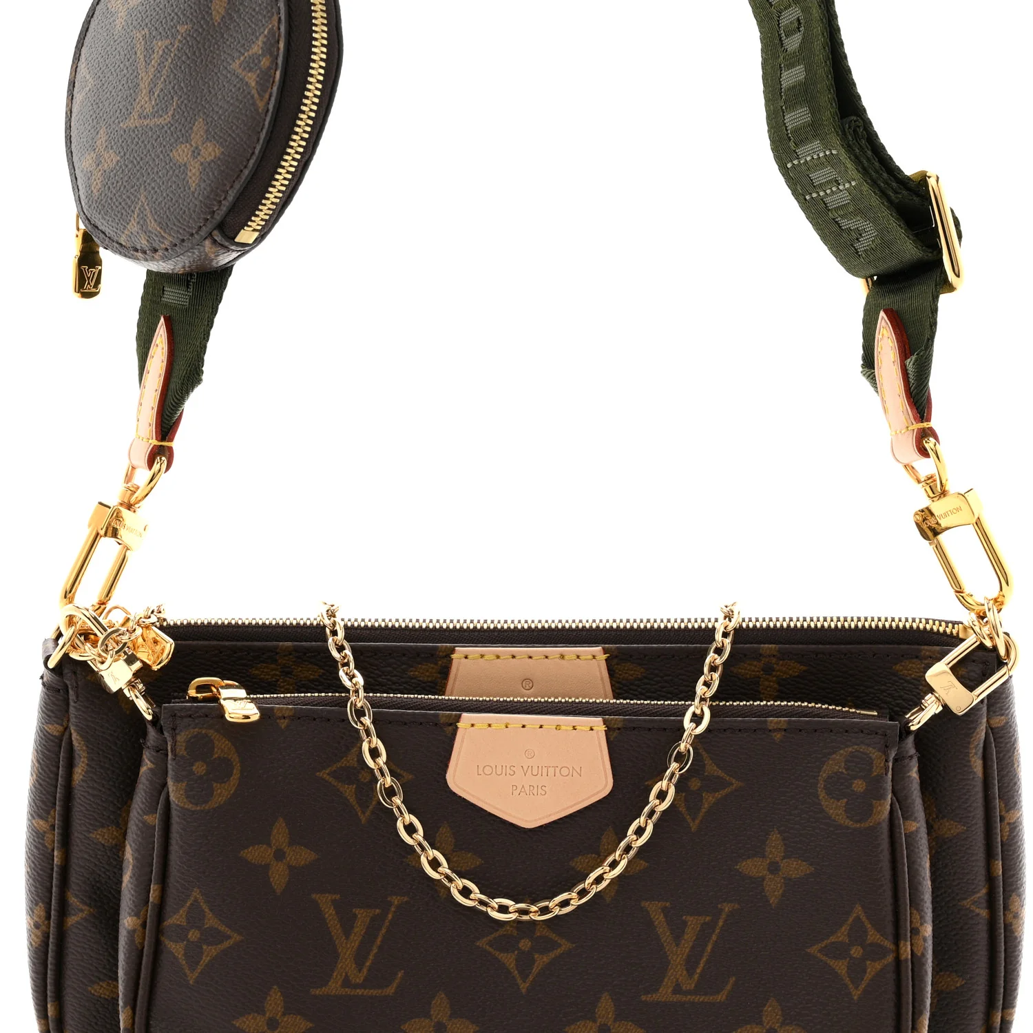 Monogram Multi Pochette Accessories Kaki - Image 8