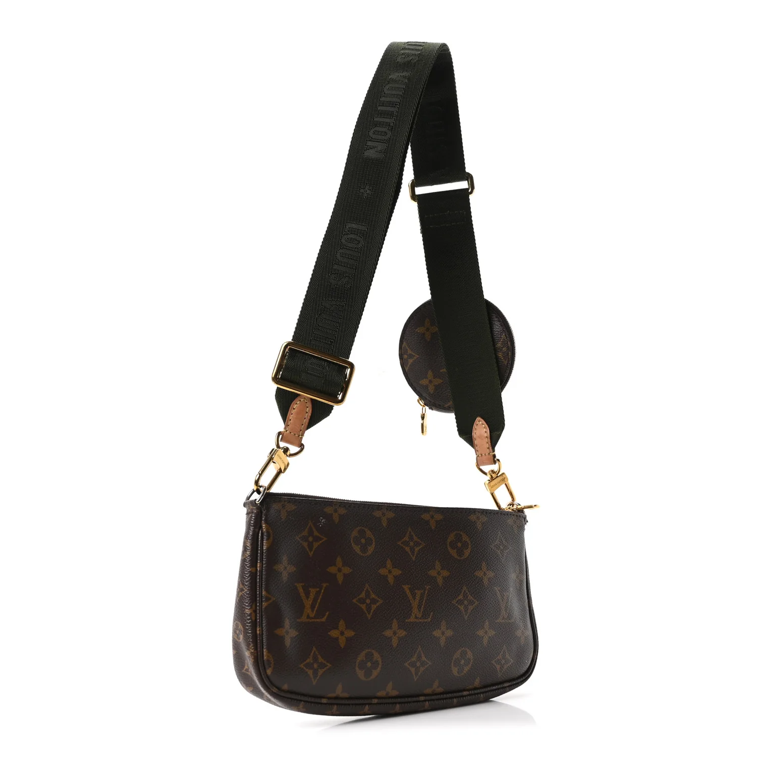 Monogram Multi Pochette Accessories Large Pochette Kaki - Image 3