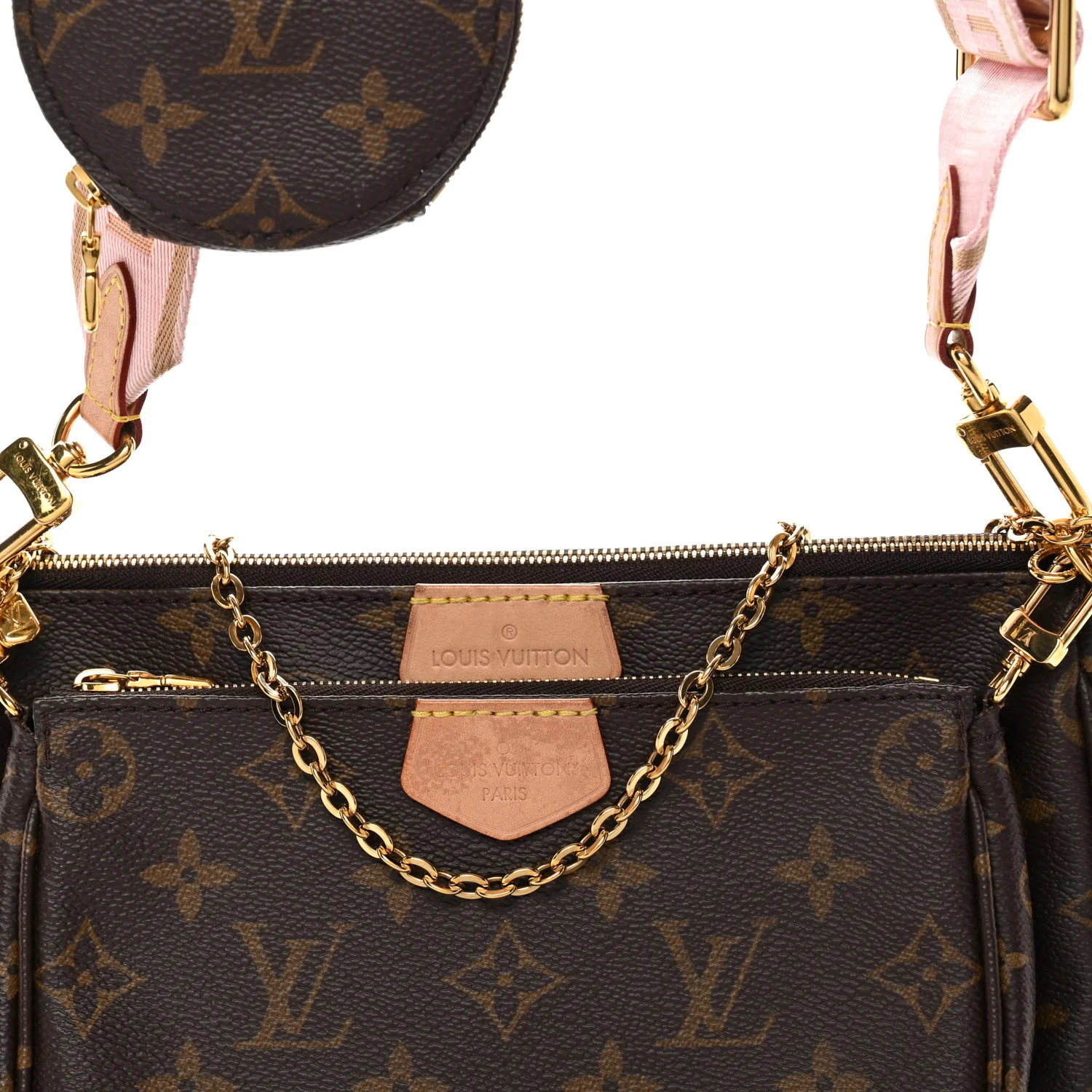 Monogram Multi Pochette Accessories Rose Clair - Image 7