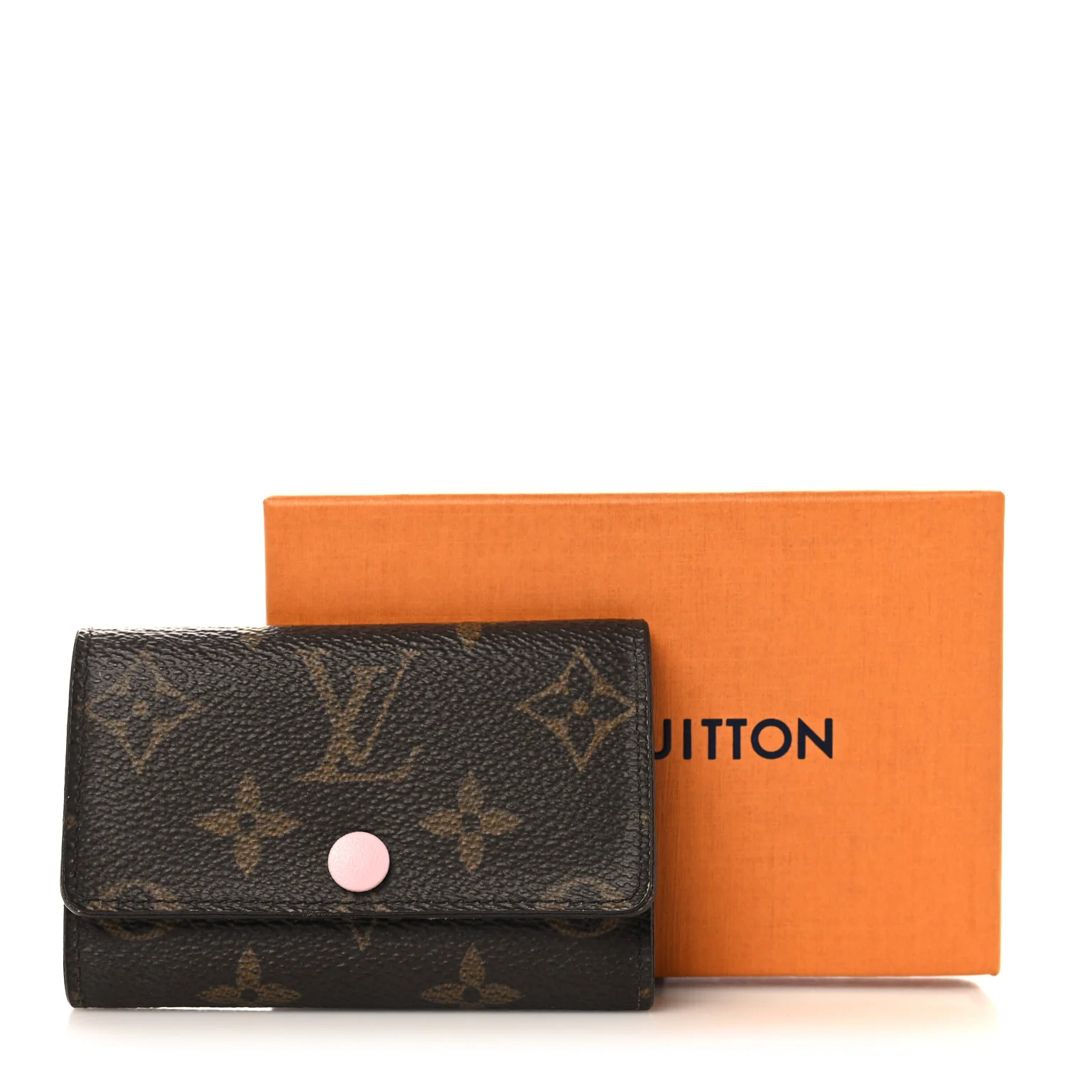 Monogram Multicles 6 Key Holder Rose Ballerine - Image 8