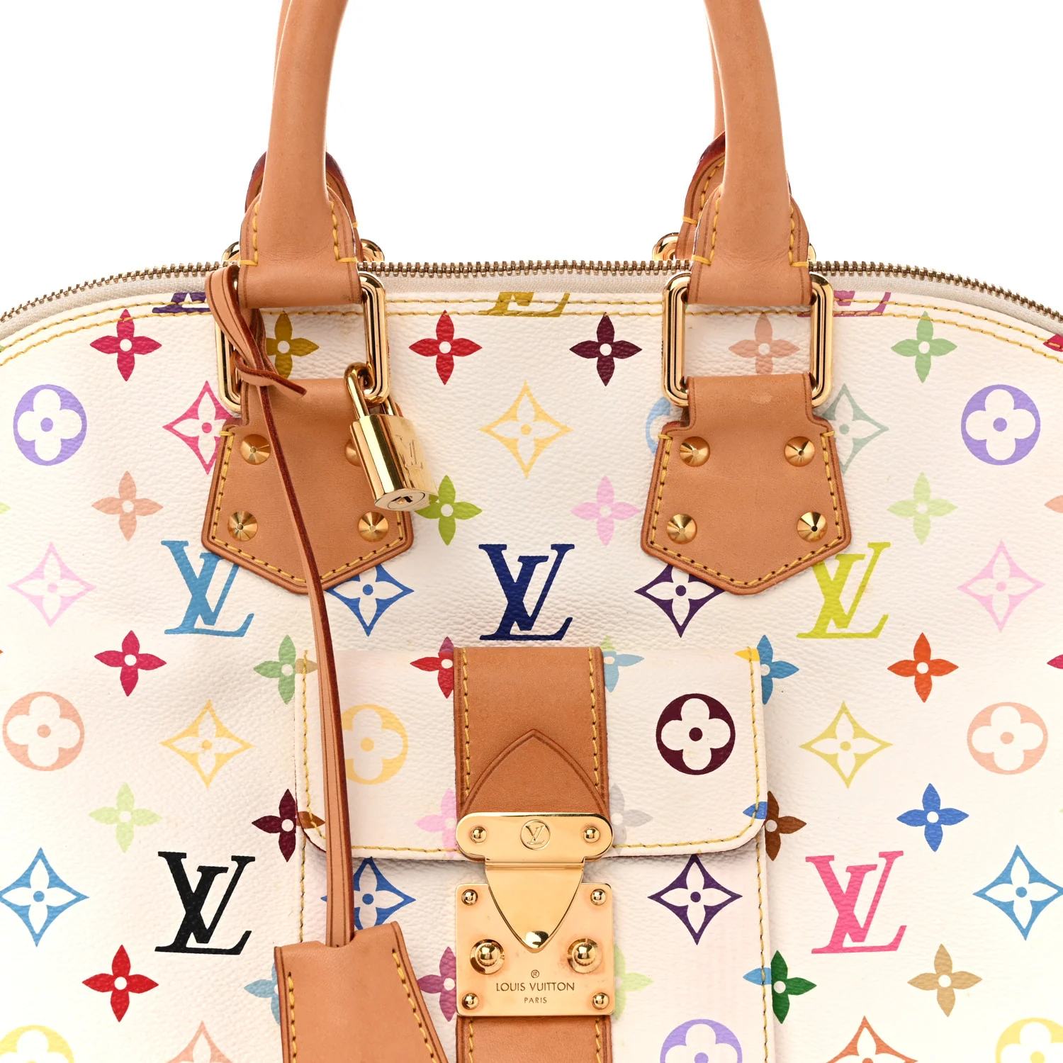 Monogram Multicolor Alma GM White - Image 8