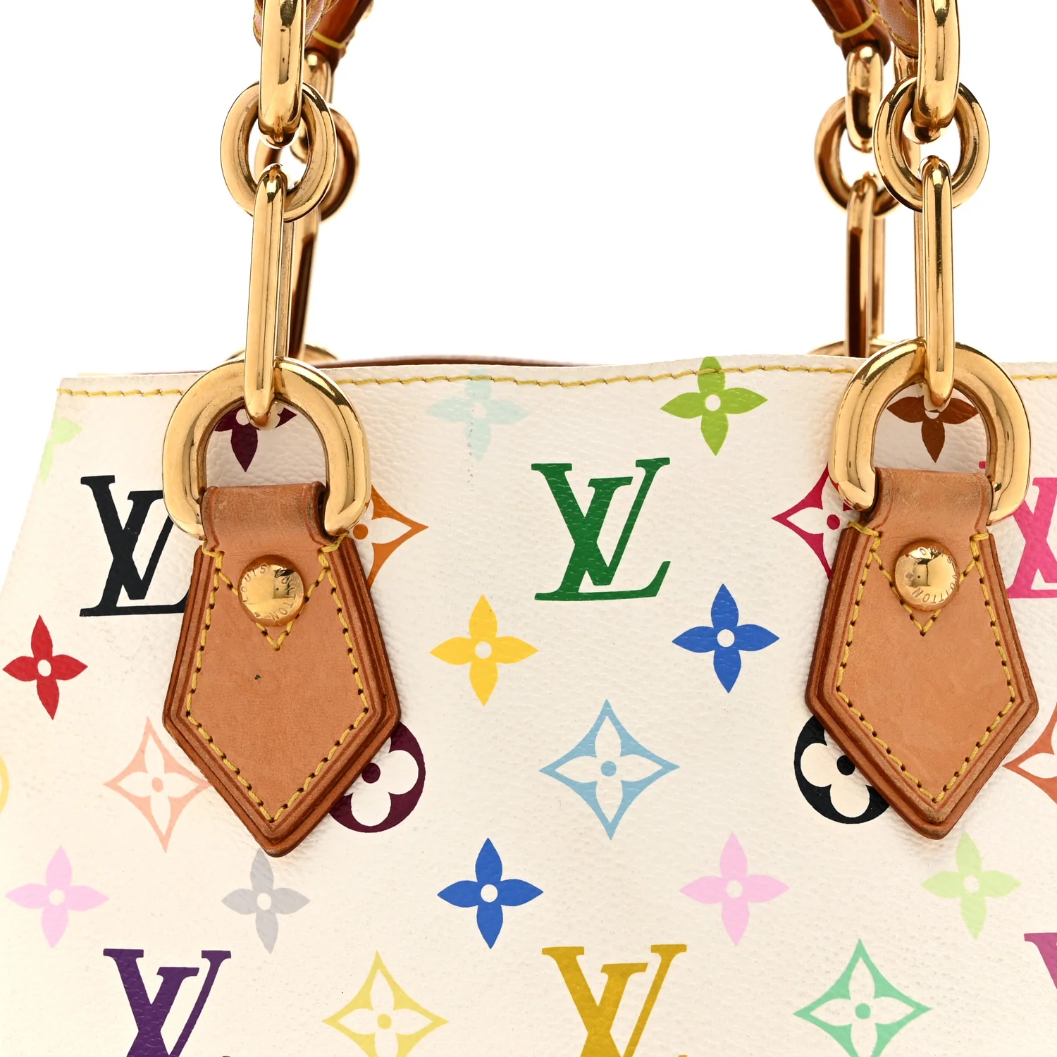 Monogram Multicolor Audra White - Image 8