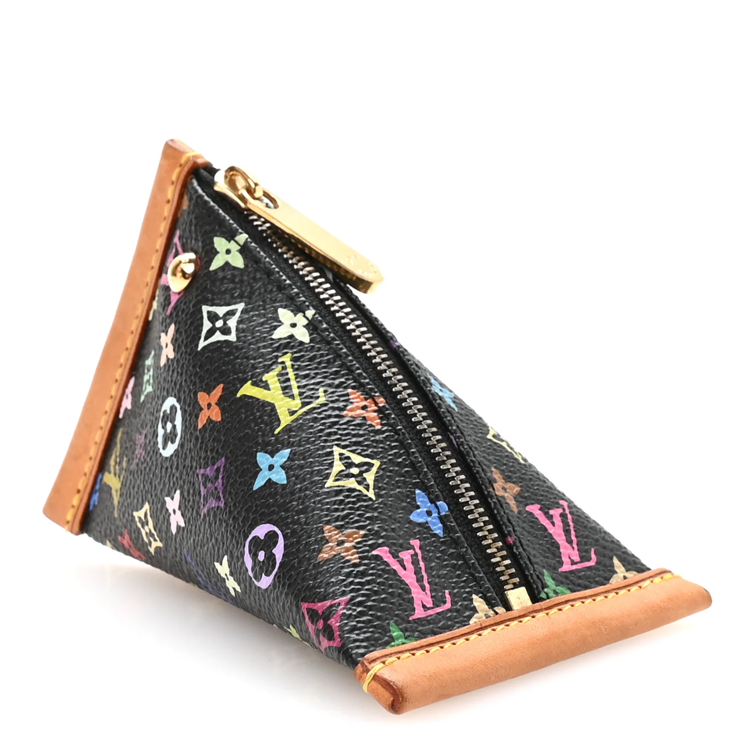 Monogram Multicolor Berlingot Coin Purse Black - Image 4
