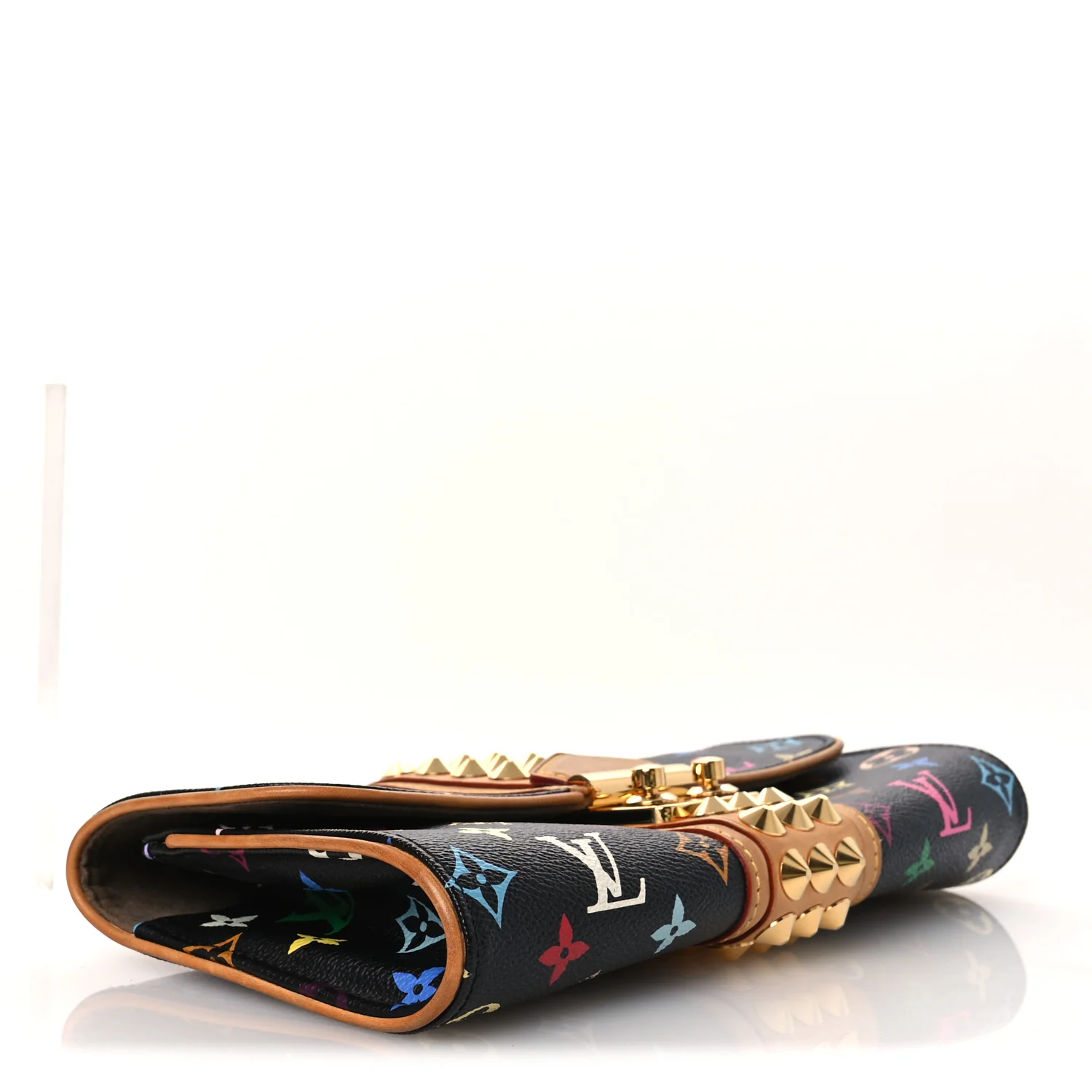 Monogram Multicolor Courtney Clutch Black - Image 4