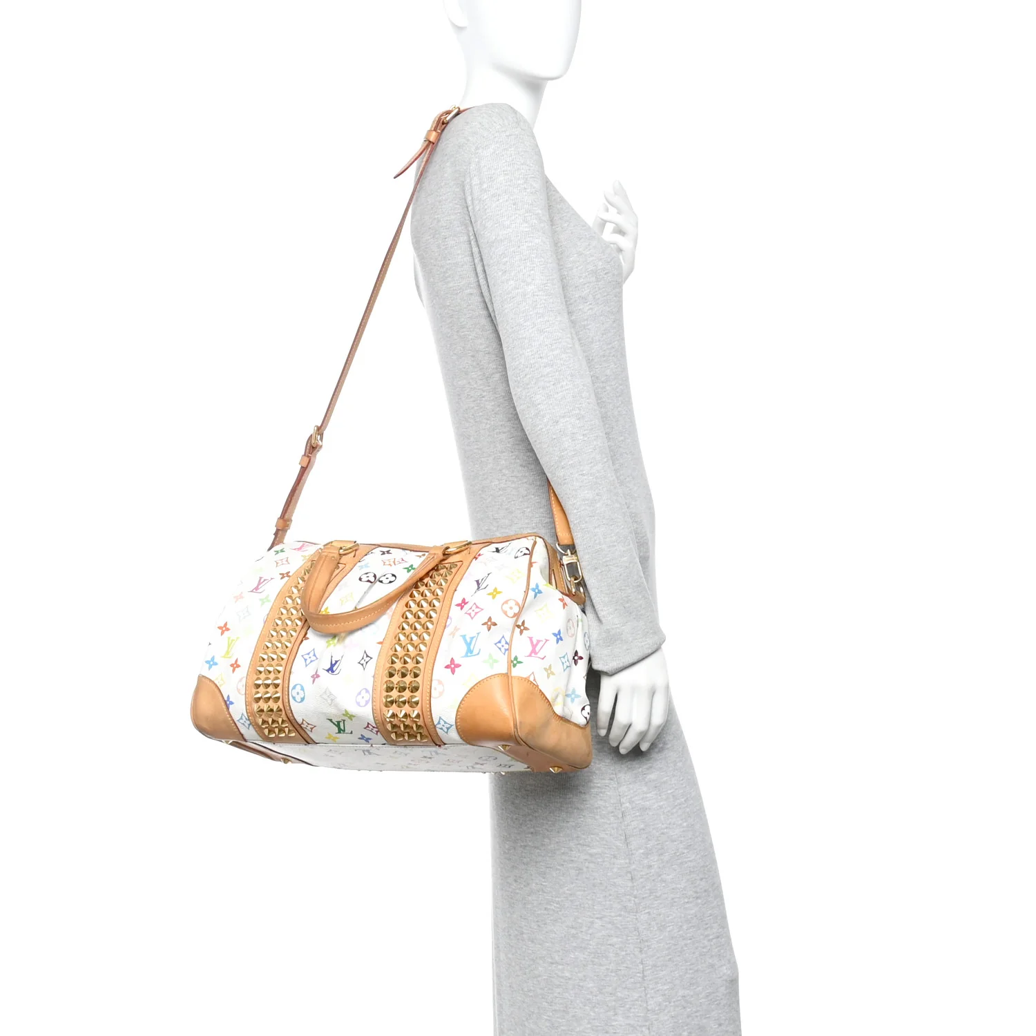 Monogram Multicolor Courtney GM White - Image 3