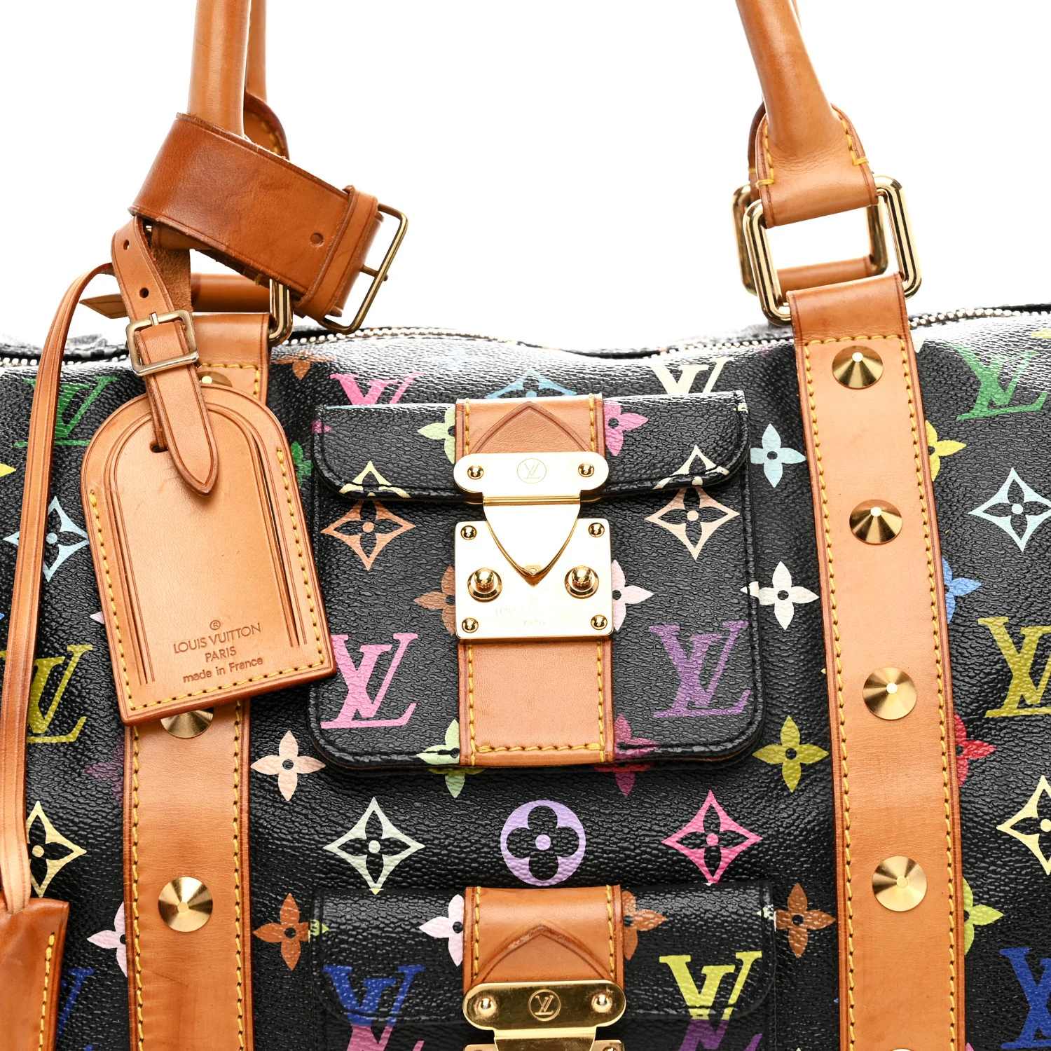 Monogram Multicolor Keepall 45 Black - Image 6