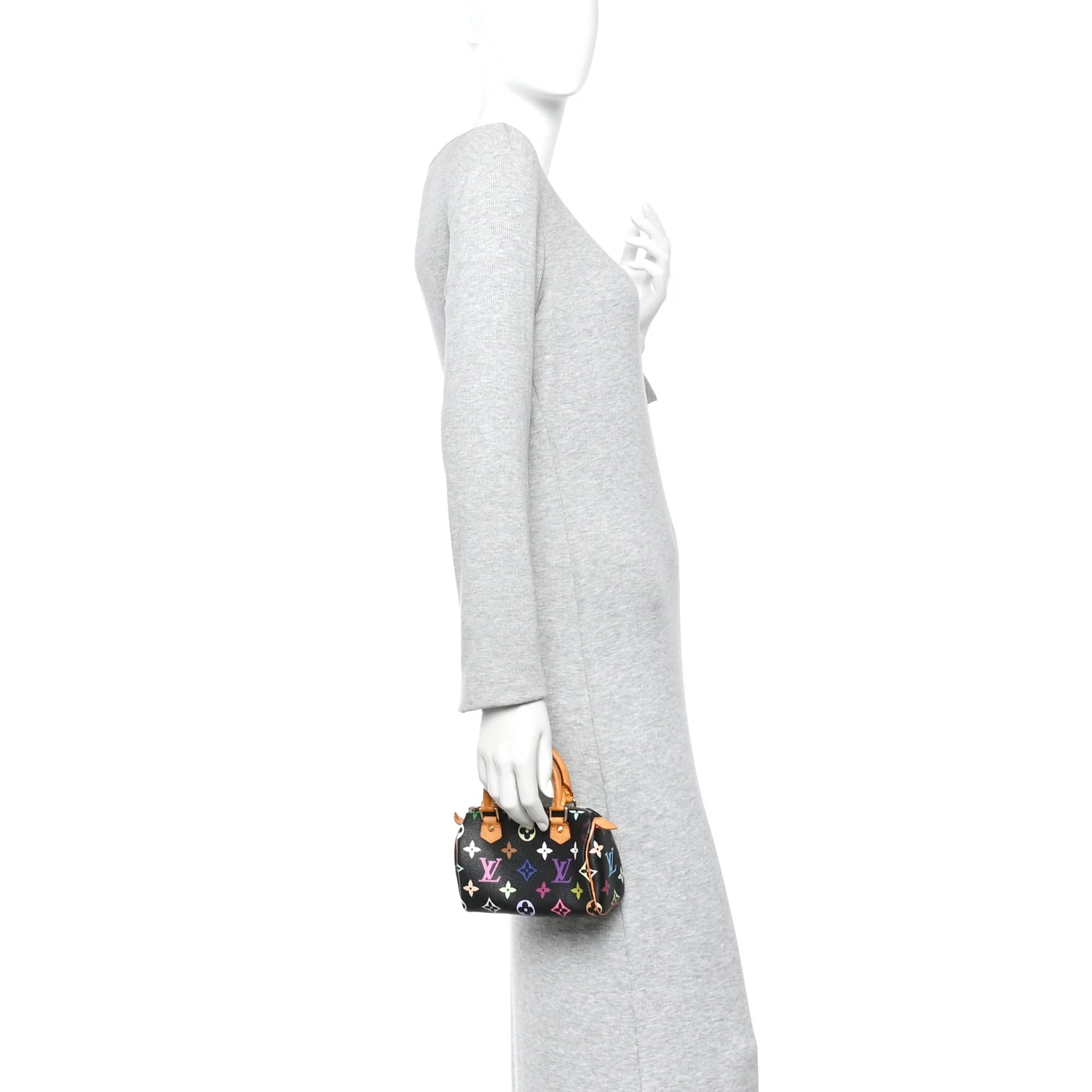Monogram Multicolor Mini Sac HL Speedy Black - Image 2