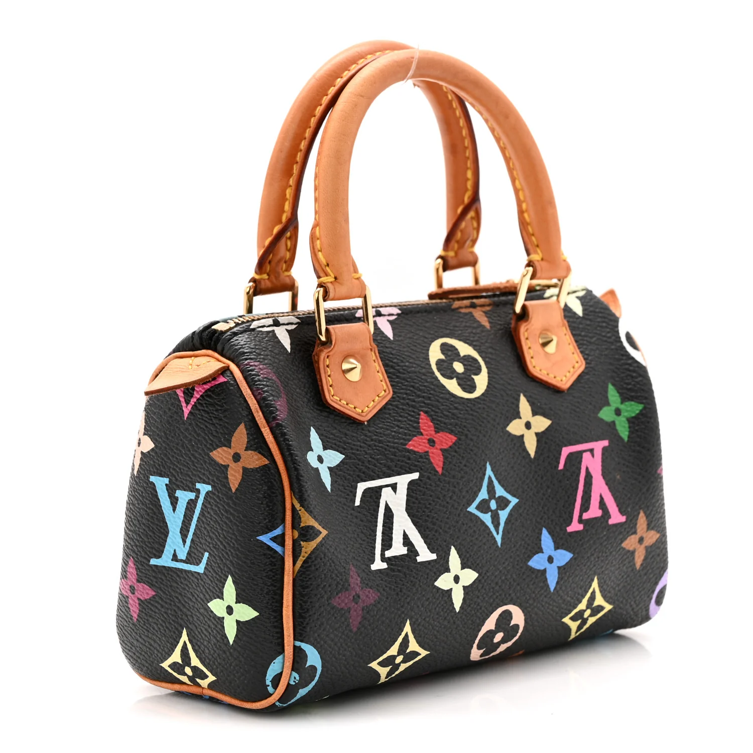 Monogram Multicolor Mini Sac HL Speedy Black - Image 3