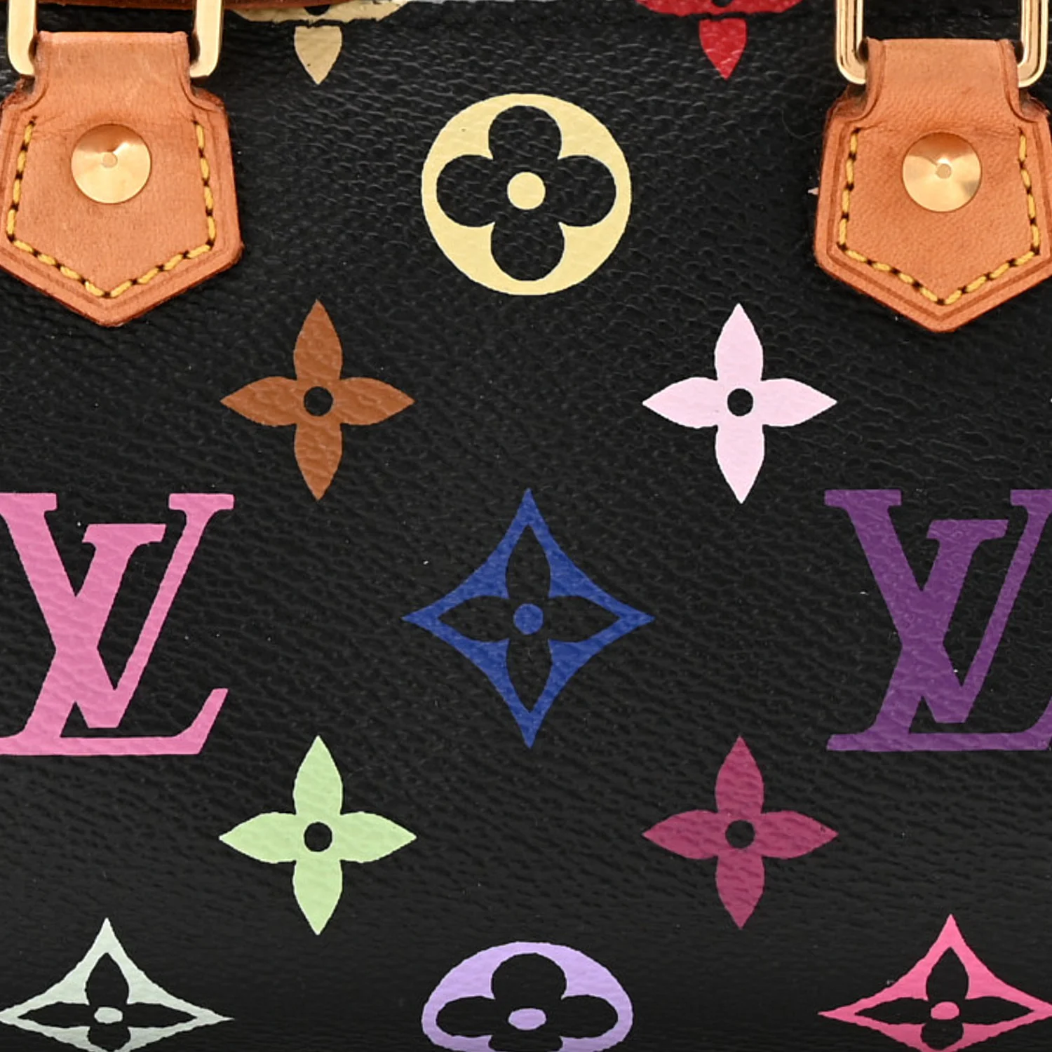 Monogram Multicolor Mini Sac HL Speedy Black - Image 6