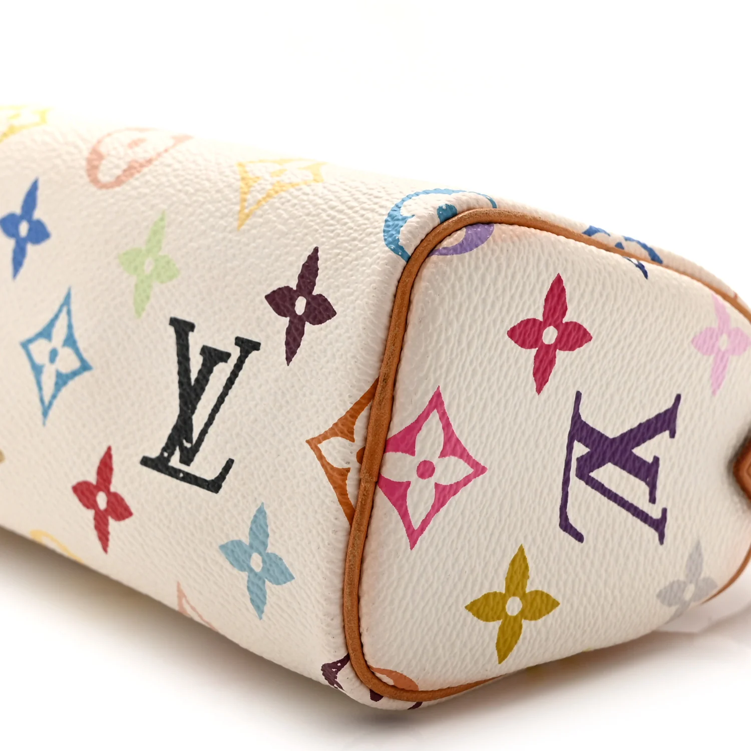 Monogram Multicolor Mini Sac HL Speedy White - Image 10