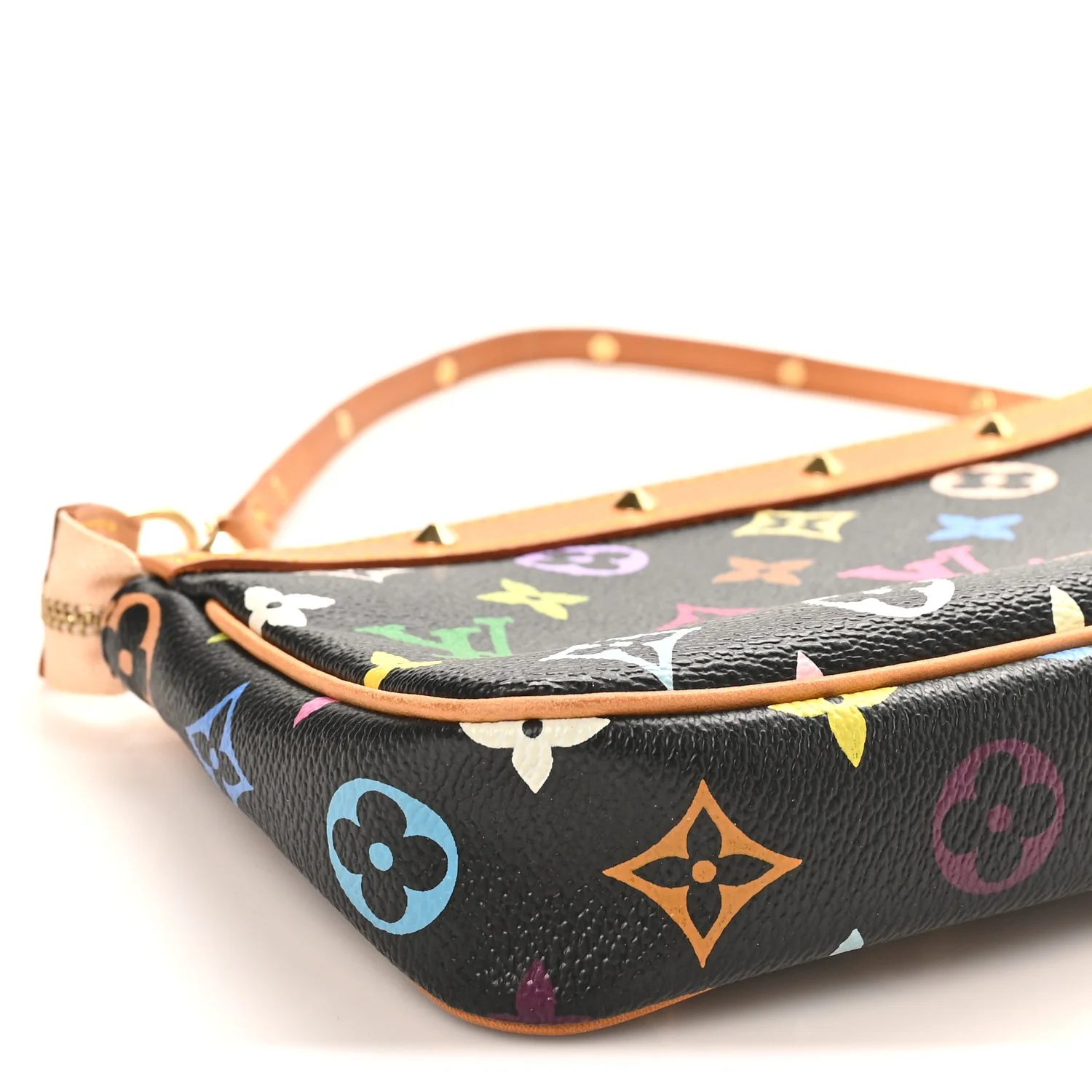 Monogram Multicolor Pochette Accessories Black - Image 10