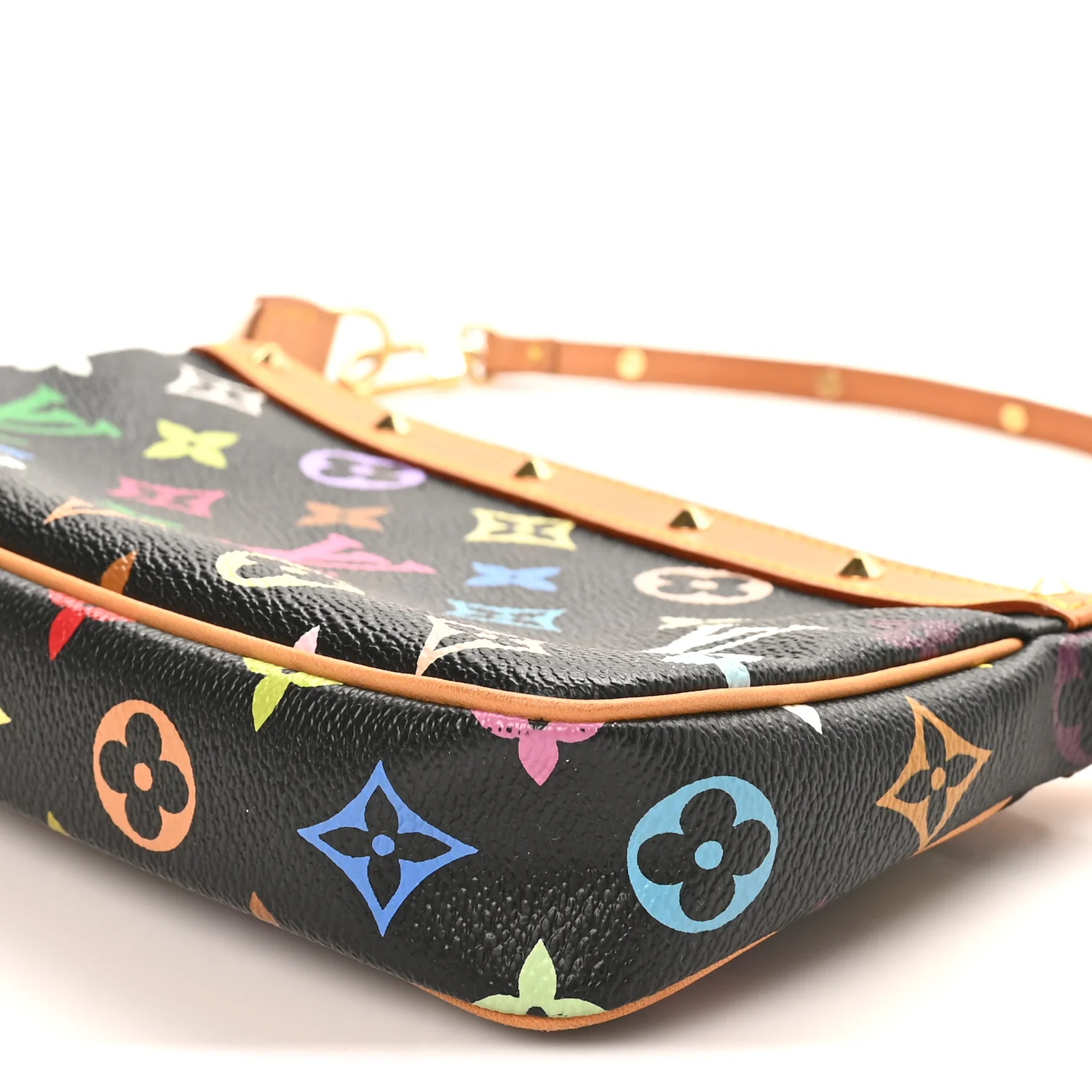 Monogram Multicolor Pochette Accessories Black - Image 11