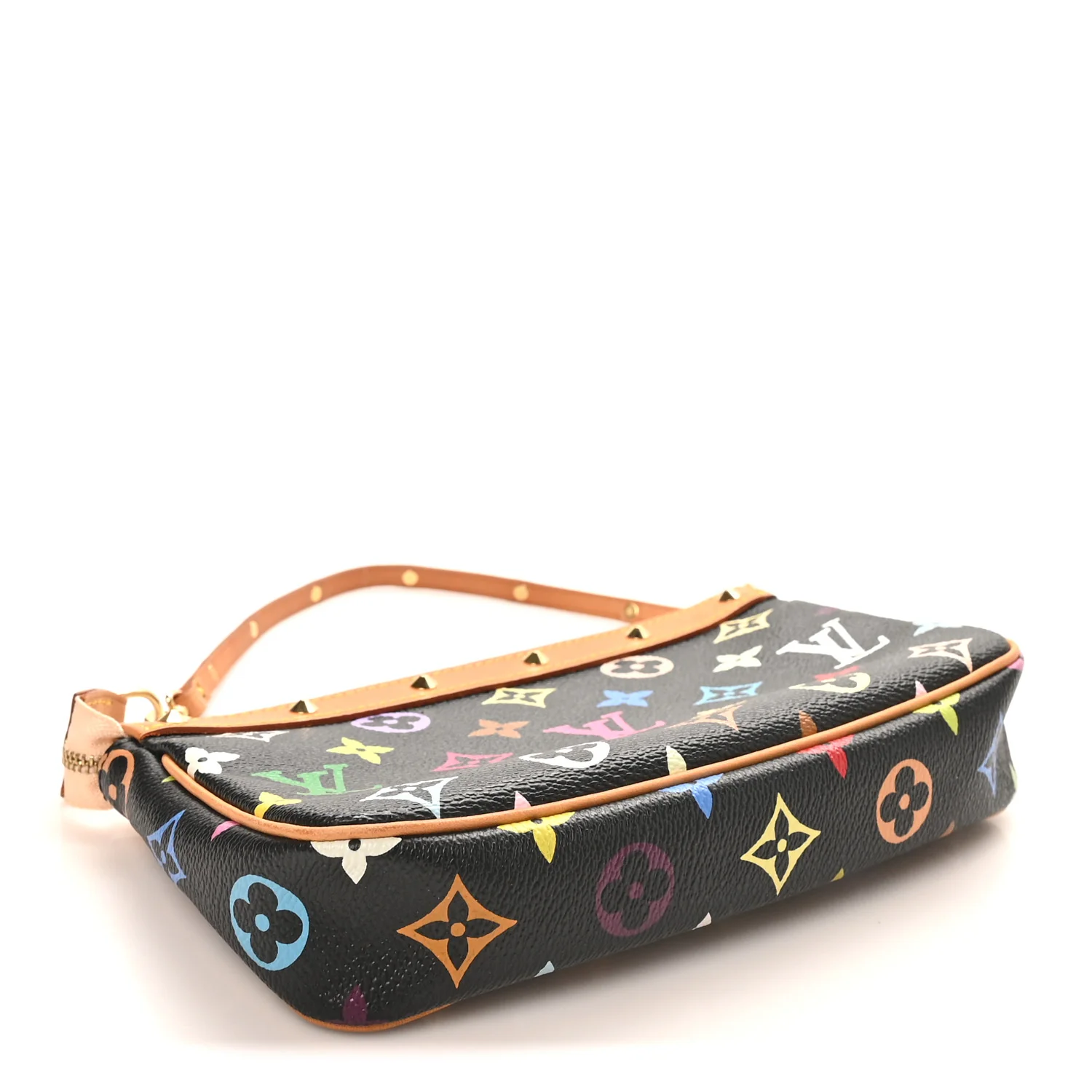 Monogram Multicolor Pochette Accessories Black - Image 4