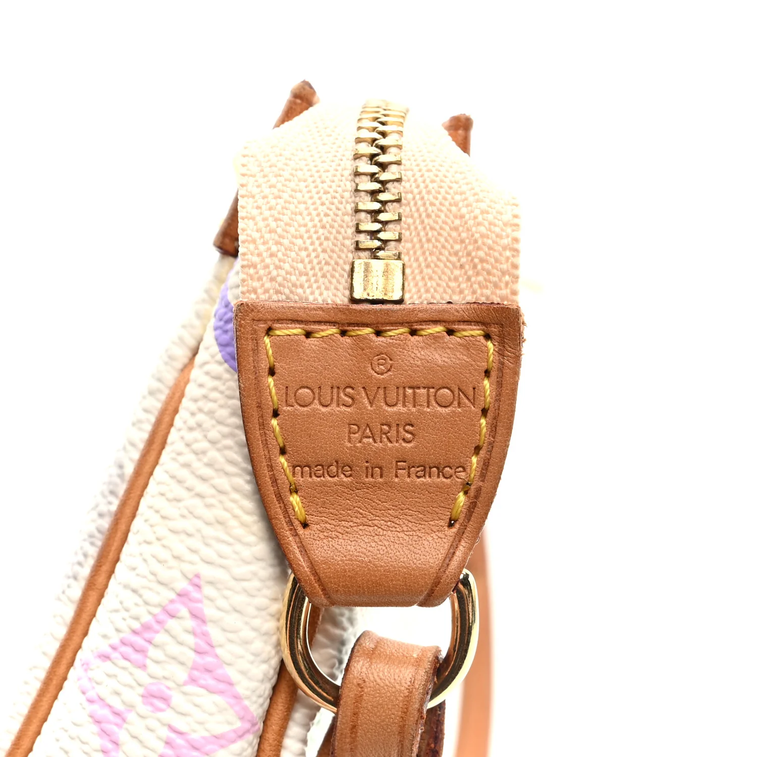 Monogram Multicolor Pochette Accessories White - Image 6