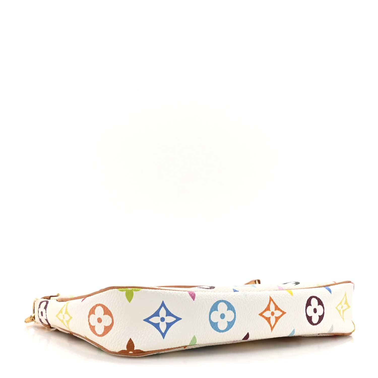Monogram Multicolor Pochette Accessories White - Image 4