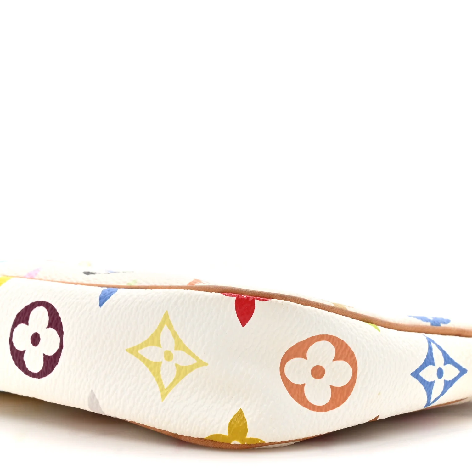 Monogram Multicolor Pochette Accessories White - Image 9