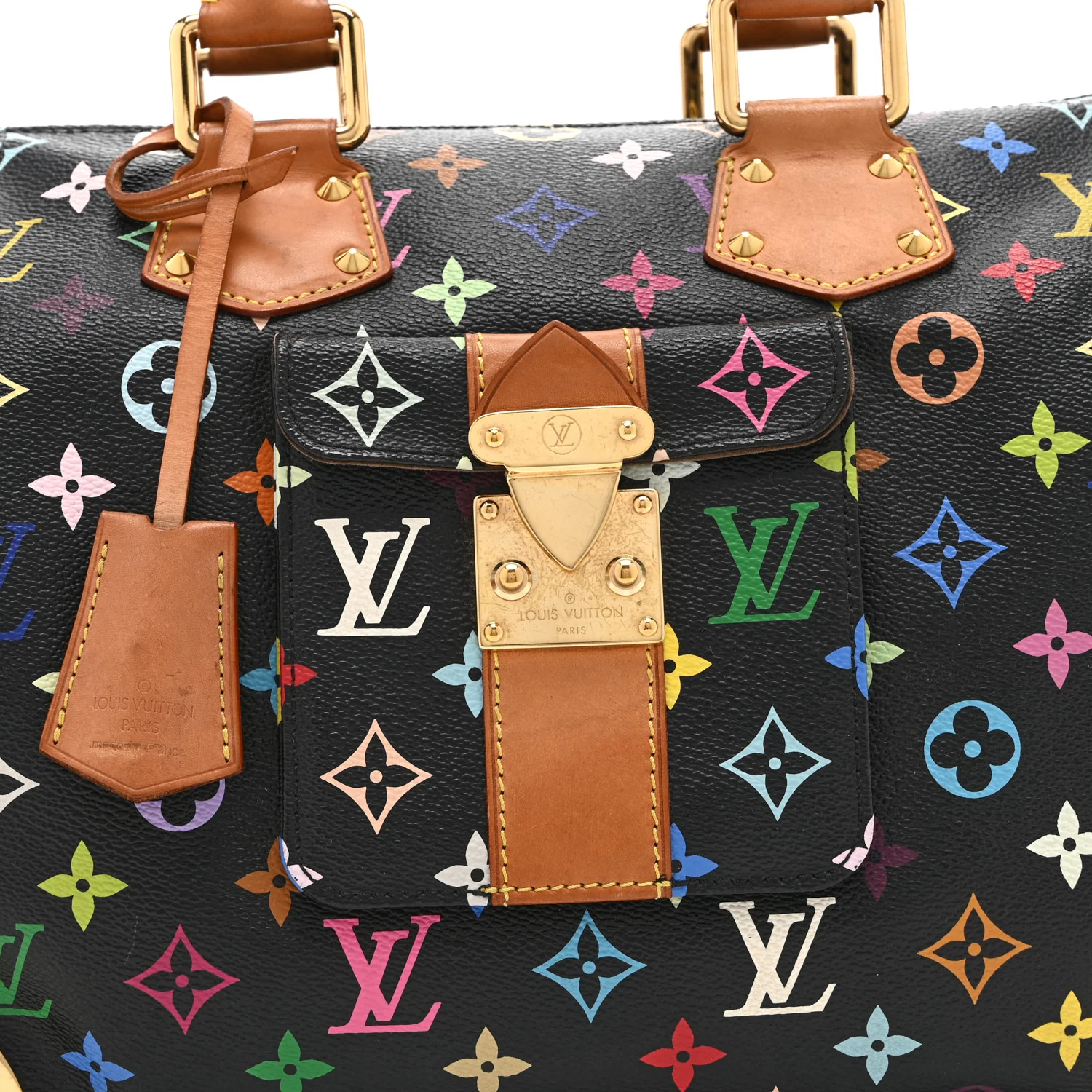 Monogram Multicolor Speedy 30 Black - Image 3