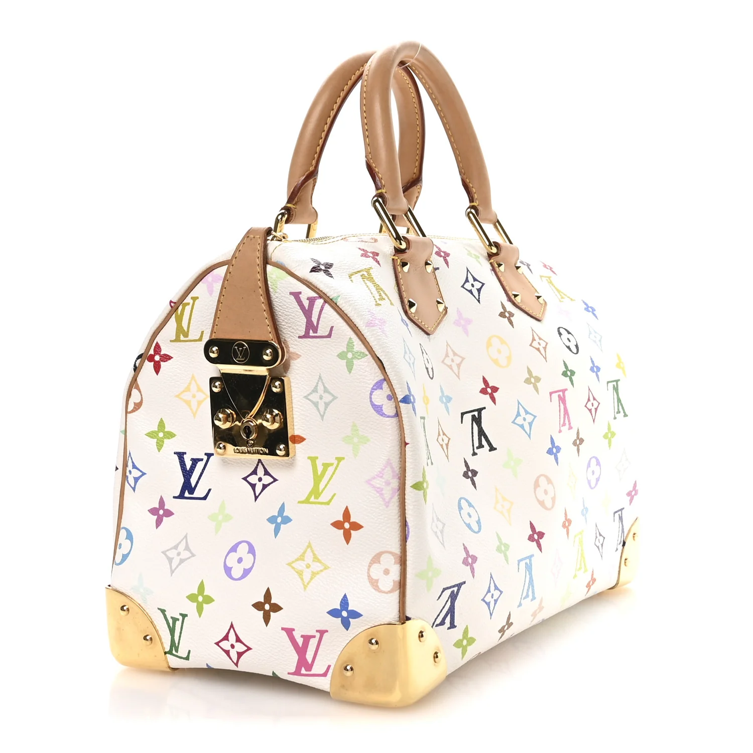 Monogram Multicolor Speedy 30 White - Image 3