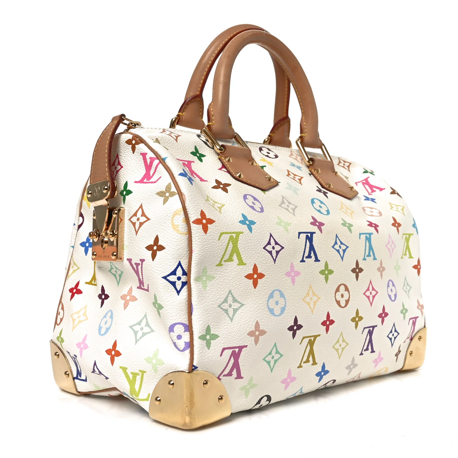 Monogram Multicolor Speedy 30 White - Image 3