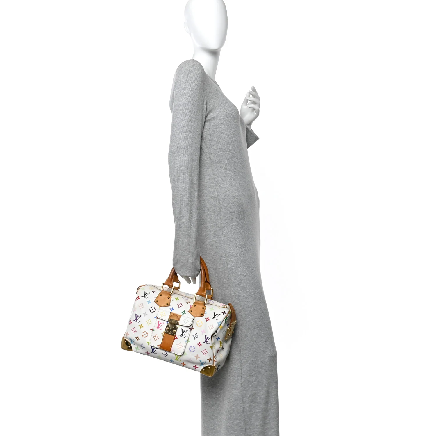 Monogram Multicolor Speedy 30 White - Image 2
