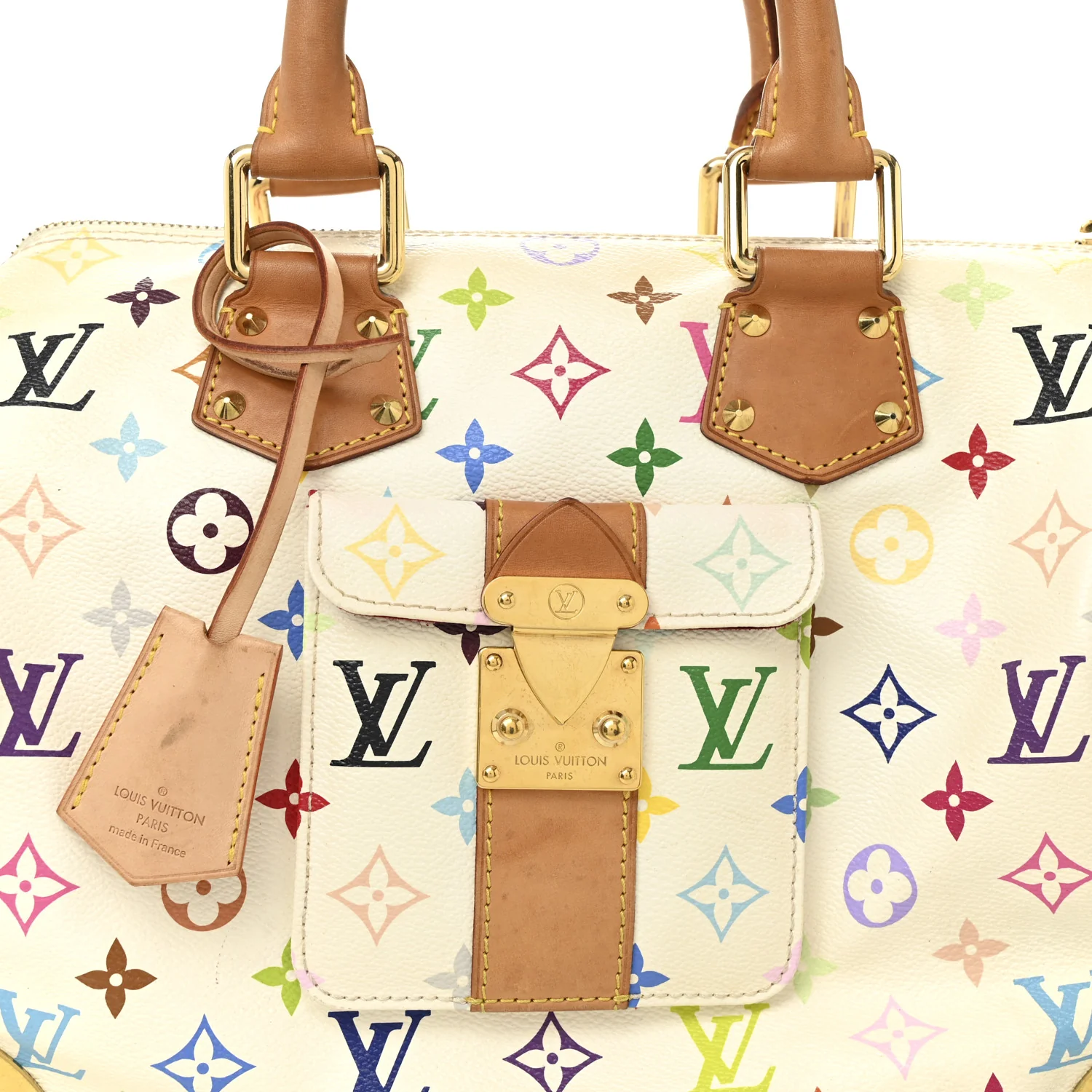 Monogram Multicolor Speedy 30 White - Image 6