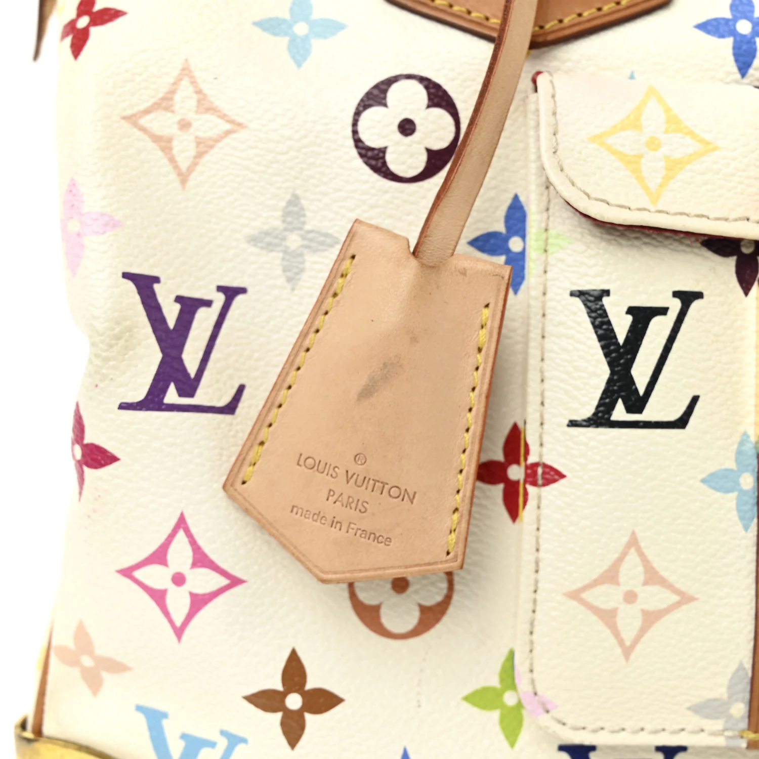 Monogram Multicolor Speedy 30 White - Image 9