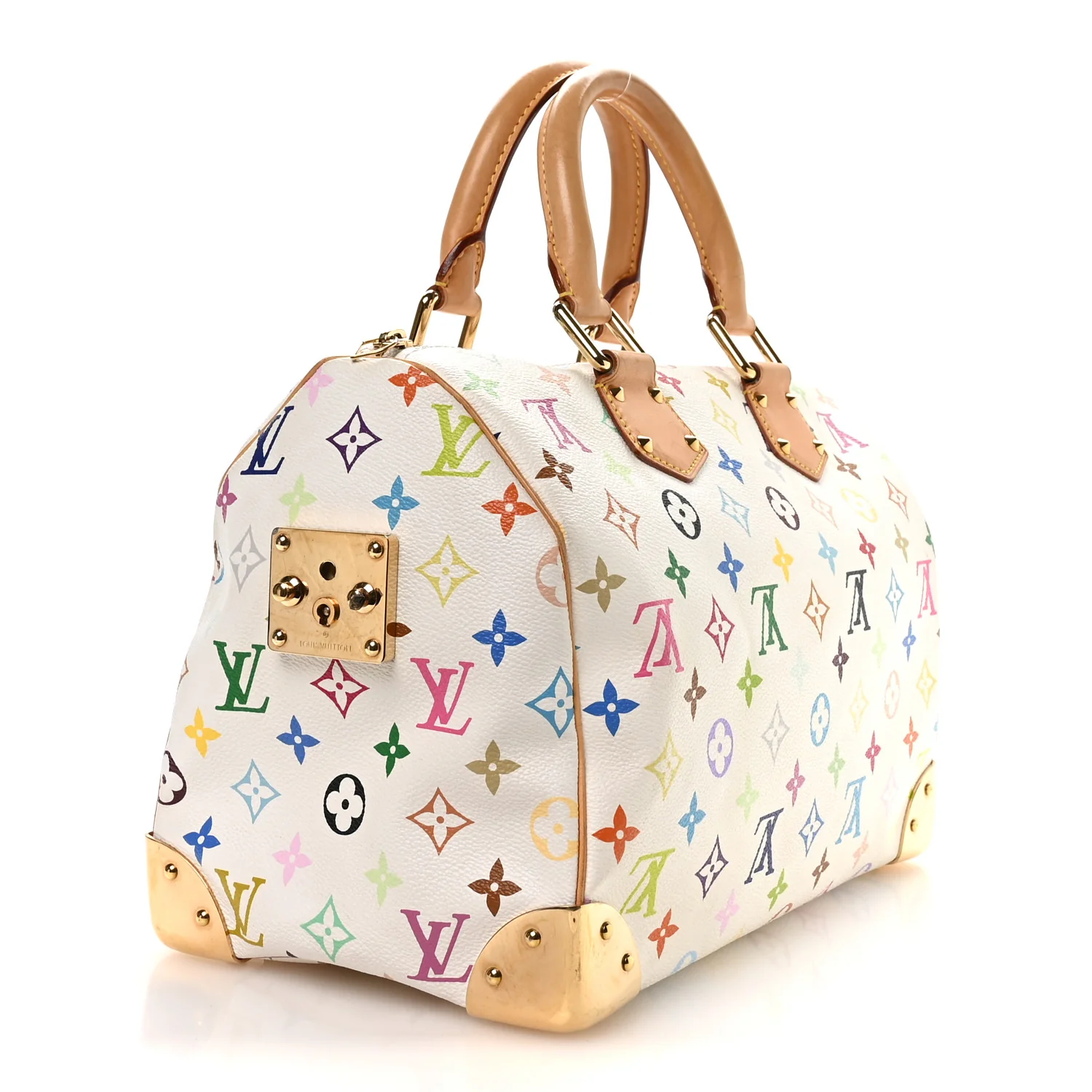 Monogram Multicolor Speedy 30 White - Image 3