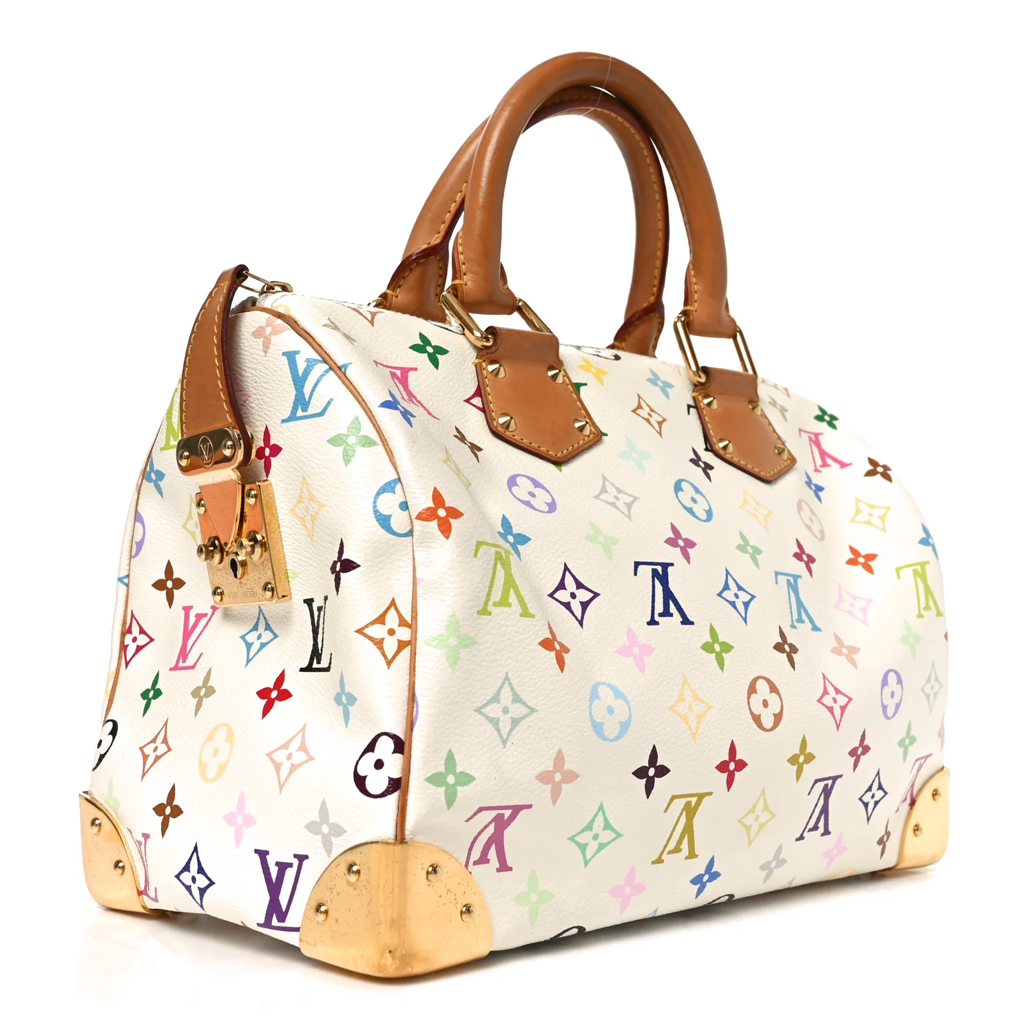 Monogram Multicolor Speedy 30 White - Image 3