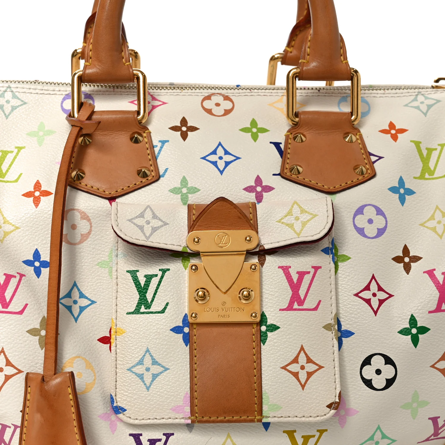 Monogram Multicolor Speedy 30 White - Image 7