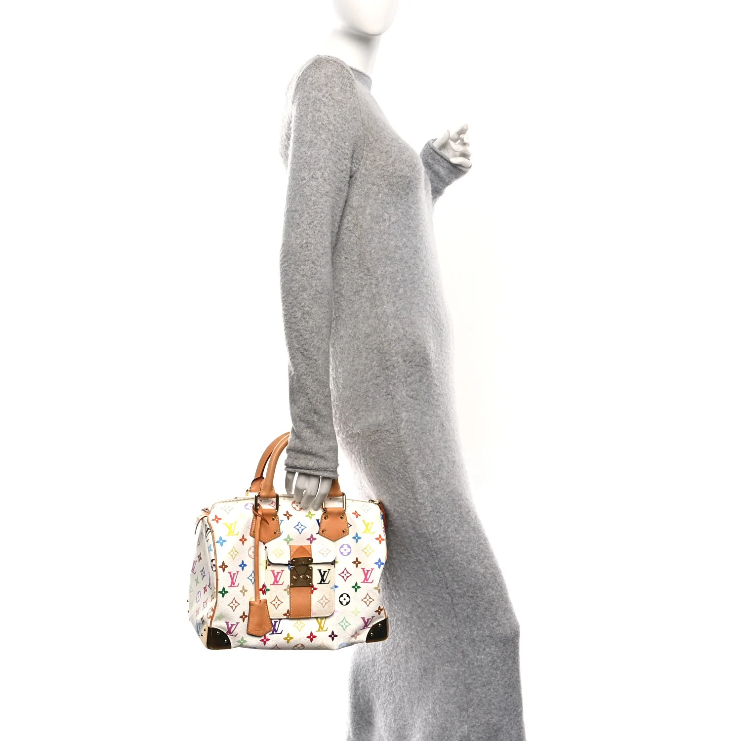 Monogram Multicolor Speedy 30 White - Image 2