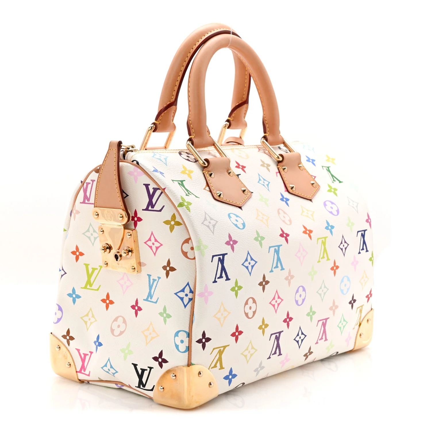 Monogram Multicolor Speedy 30 White - Image 3