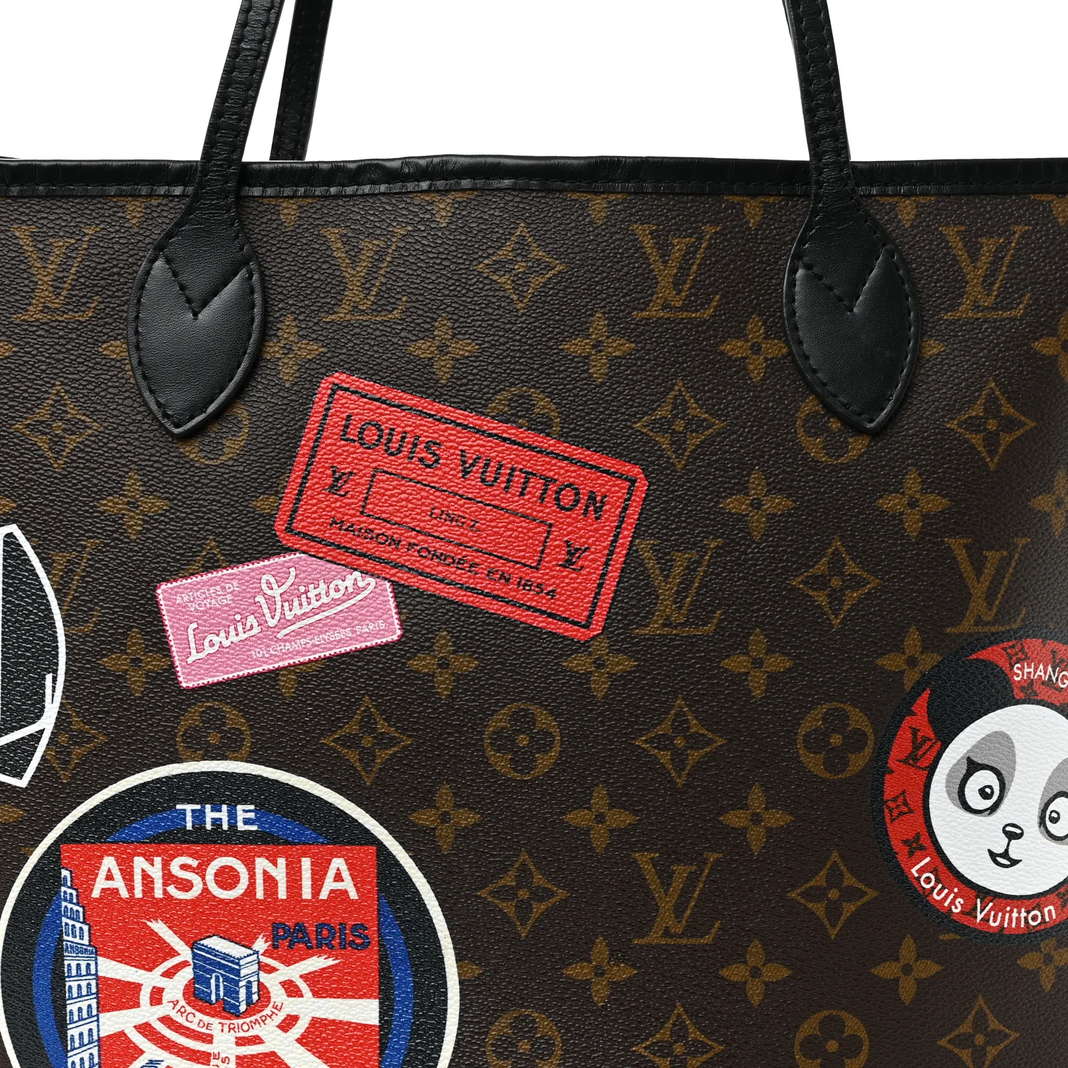Monogram My LV World Tour Neverfull MM - Image 9